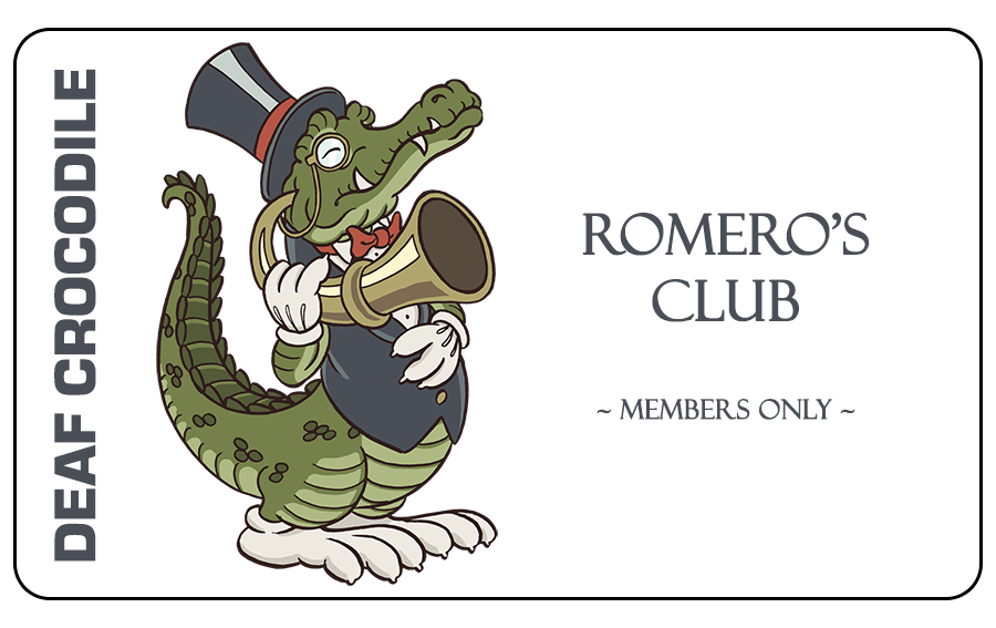 Deaf Crocodile Membership - "FILM LOVER"