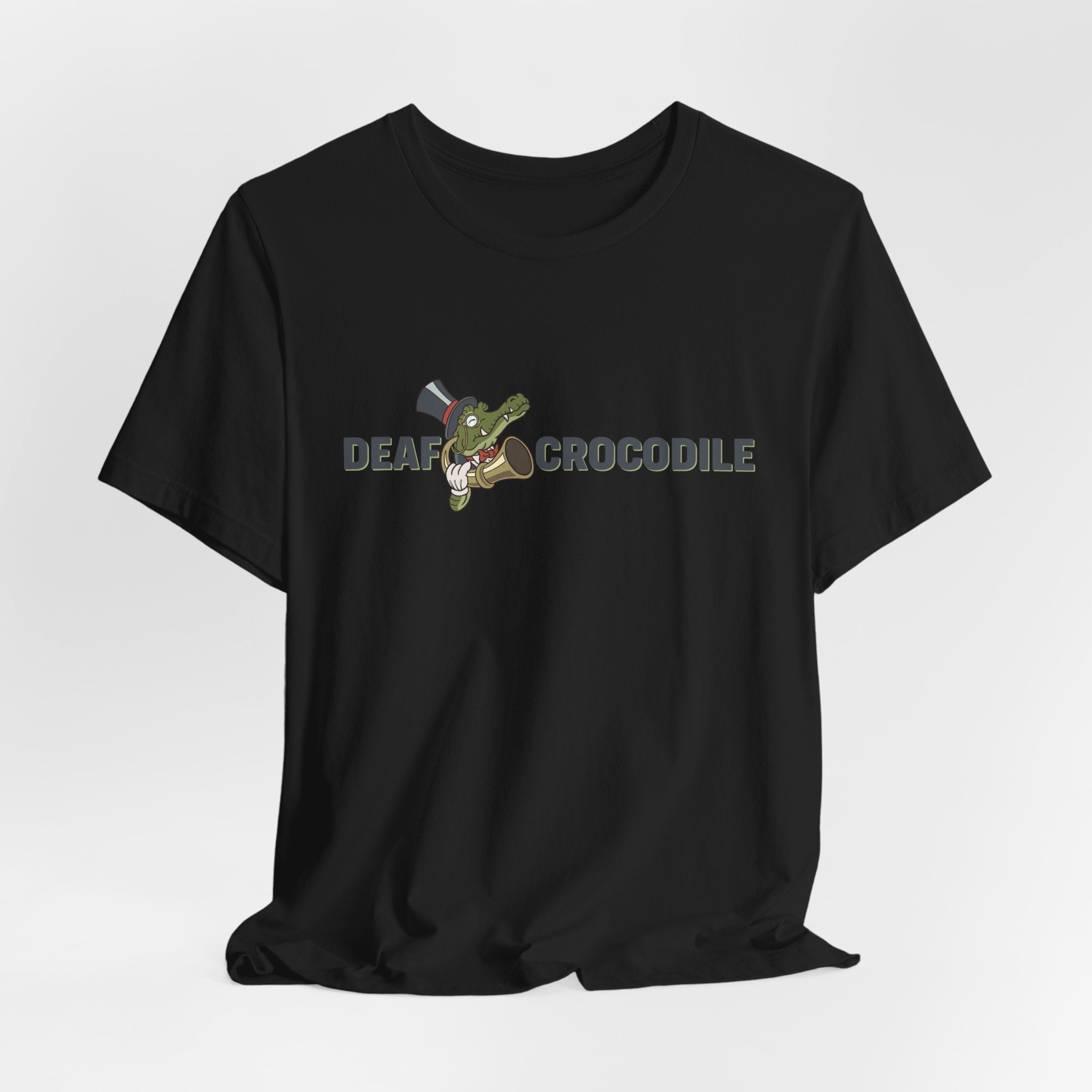 Deaf Crocodile Bella + Canvas 3001 Tee