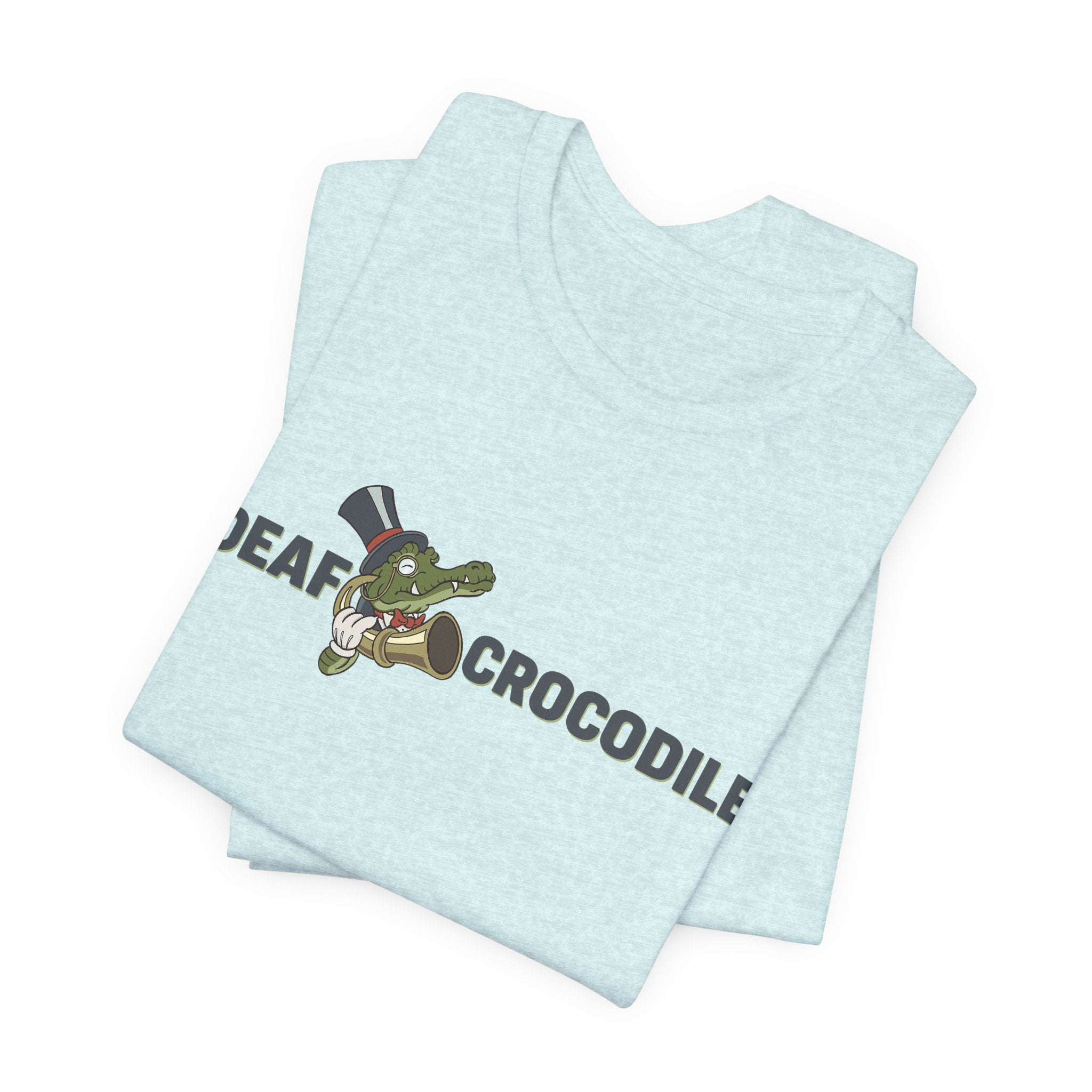 Deaf Crocodile Bella + Canvas 3001 Tee