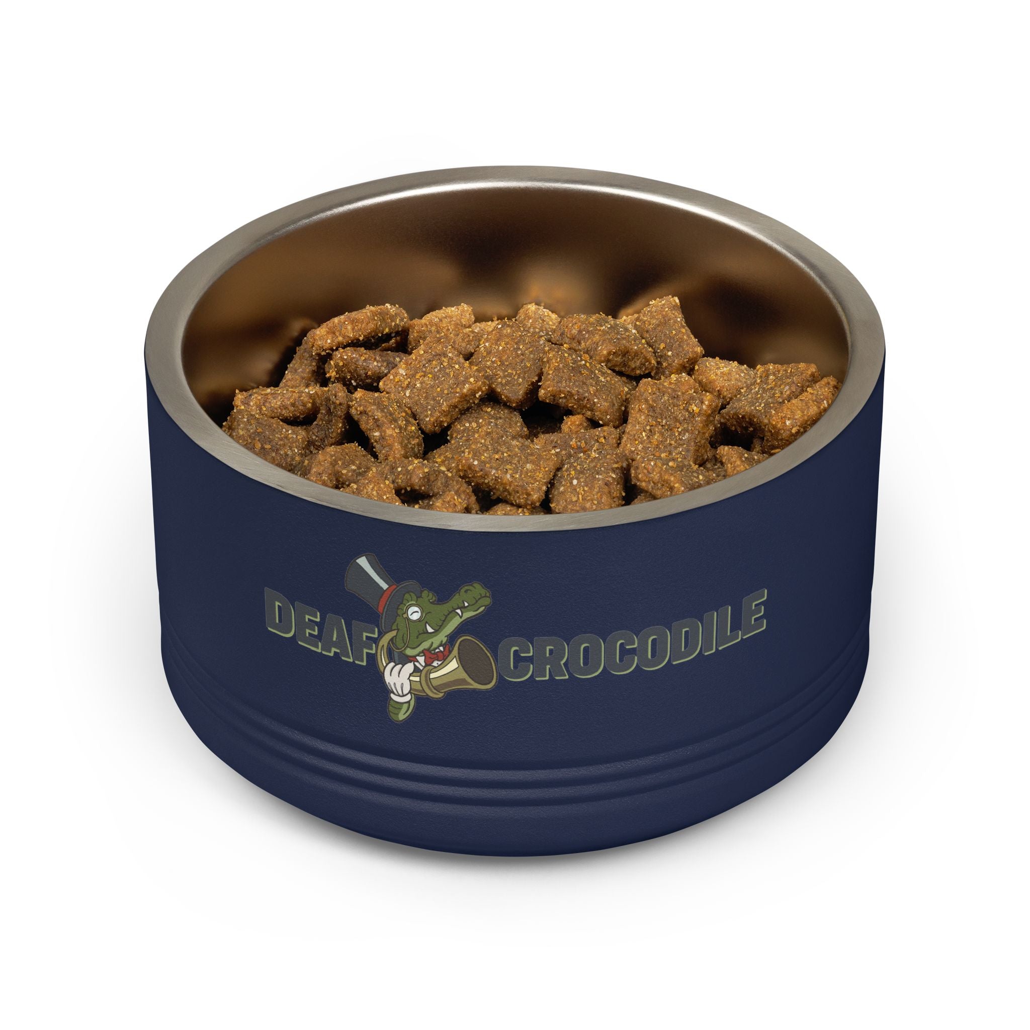 Deaf Crocodile Pet Bowl, 18oz