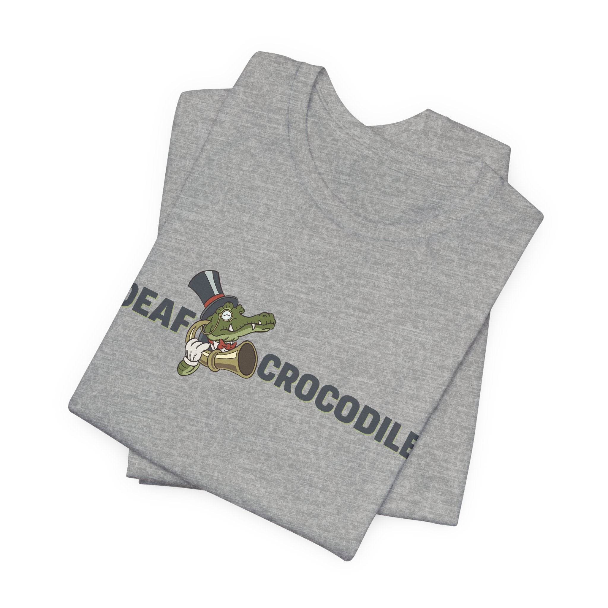 Deaf Crocodile Bella + Canvas 3001 Tee