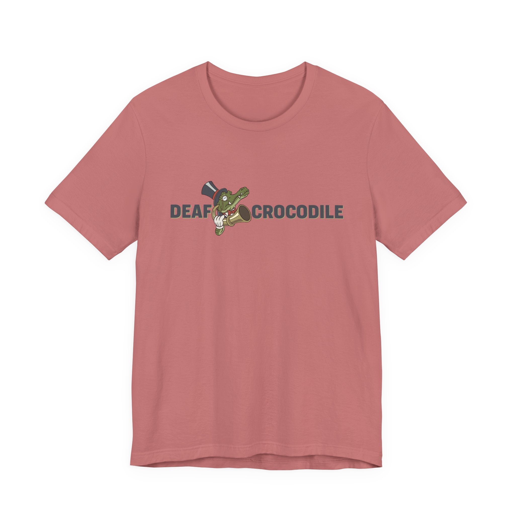 Deaf Crocodile Bella + Canvas 3001 Tee