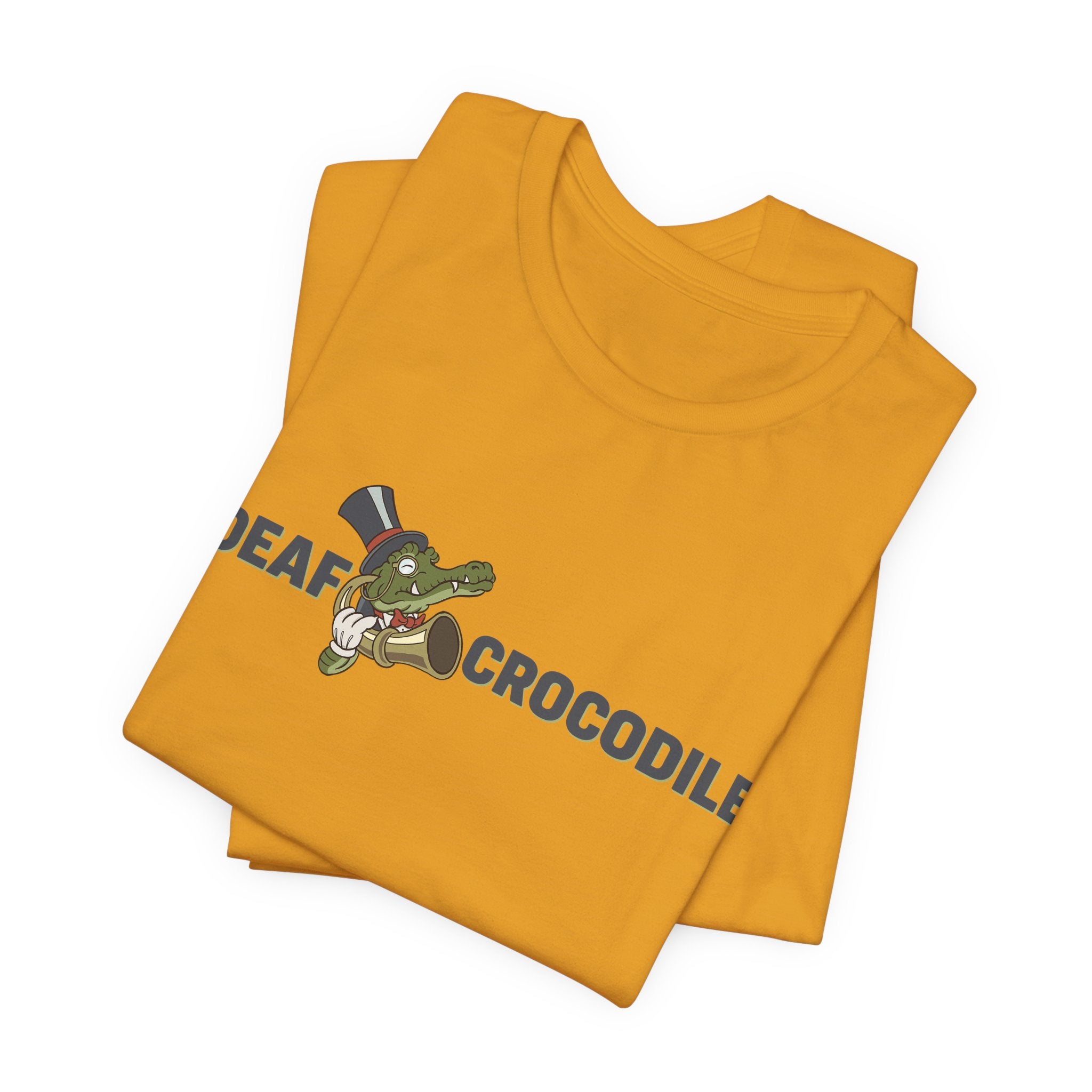 Deaf Crocodile Bella + Canvas 3001 Tee