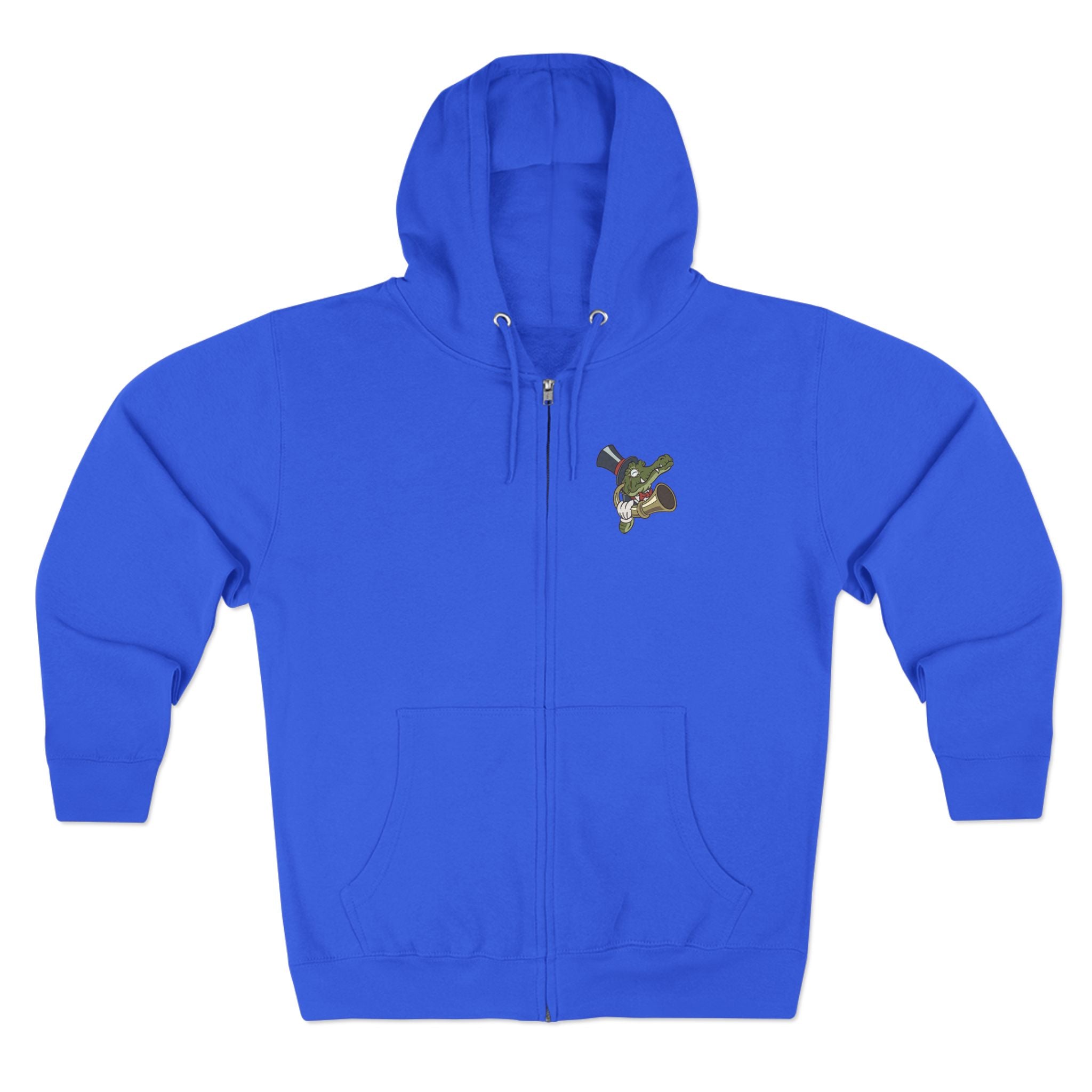 Deaf Crocodile Premium full zip hoodie