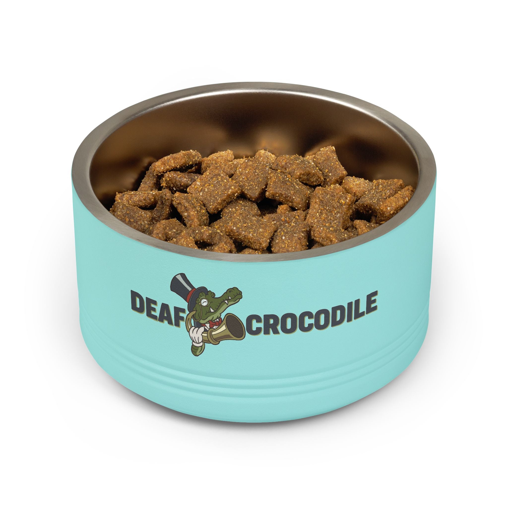 Deaf Crocodile Pet Bowl, 18oz
