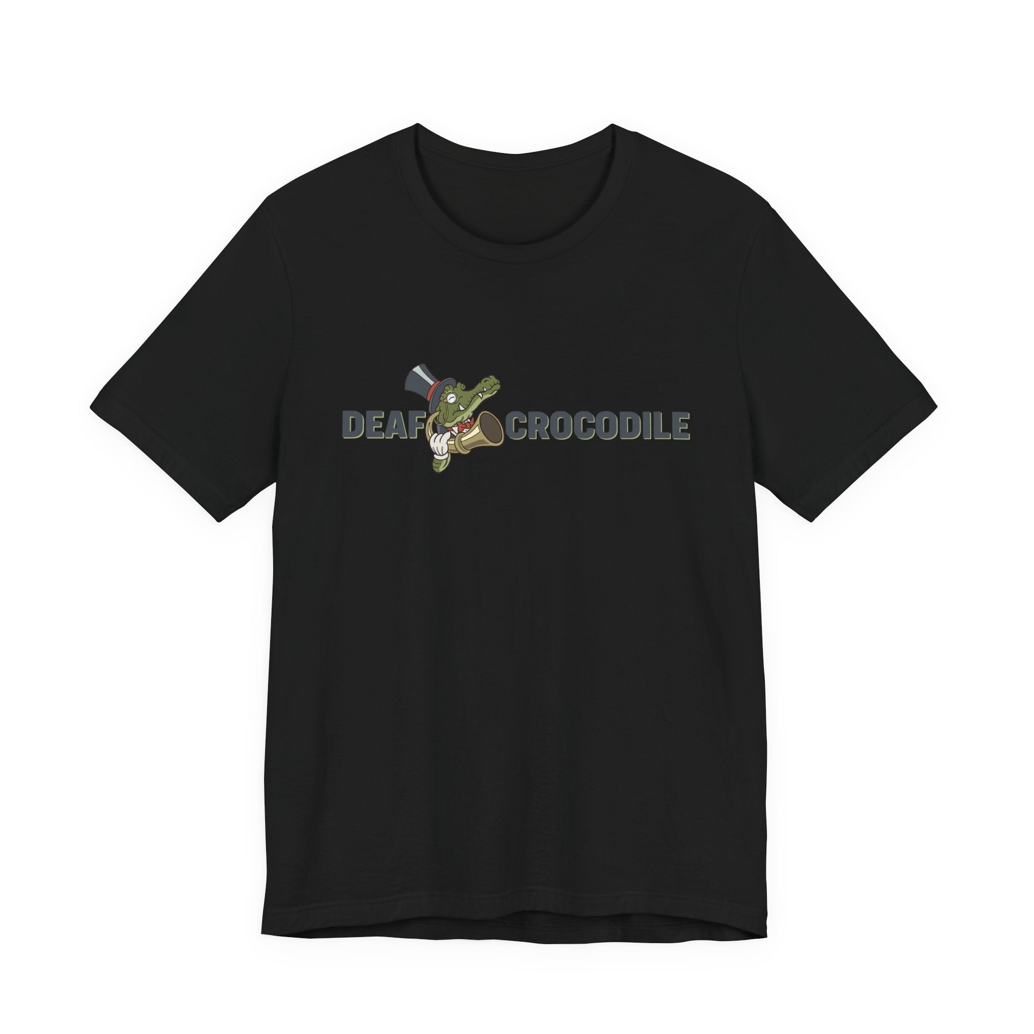 Deaf Crocodile Bella + Canvas 3001 Tee