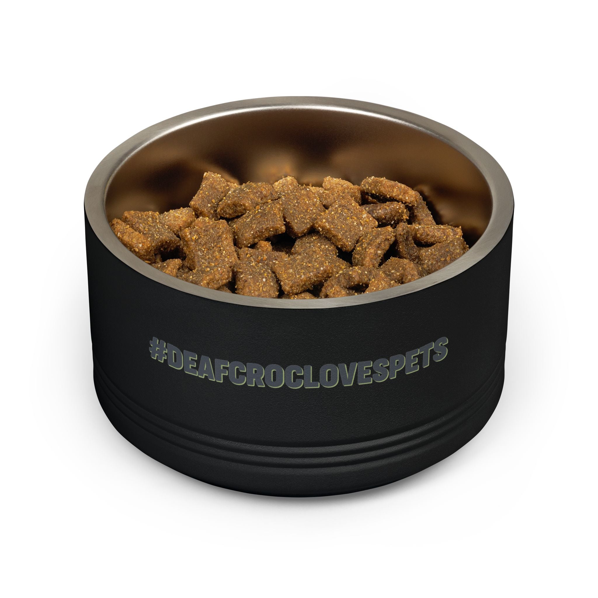 Deaf Crocodile Pet Bowl, 18oz