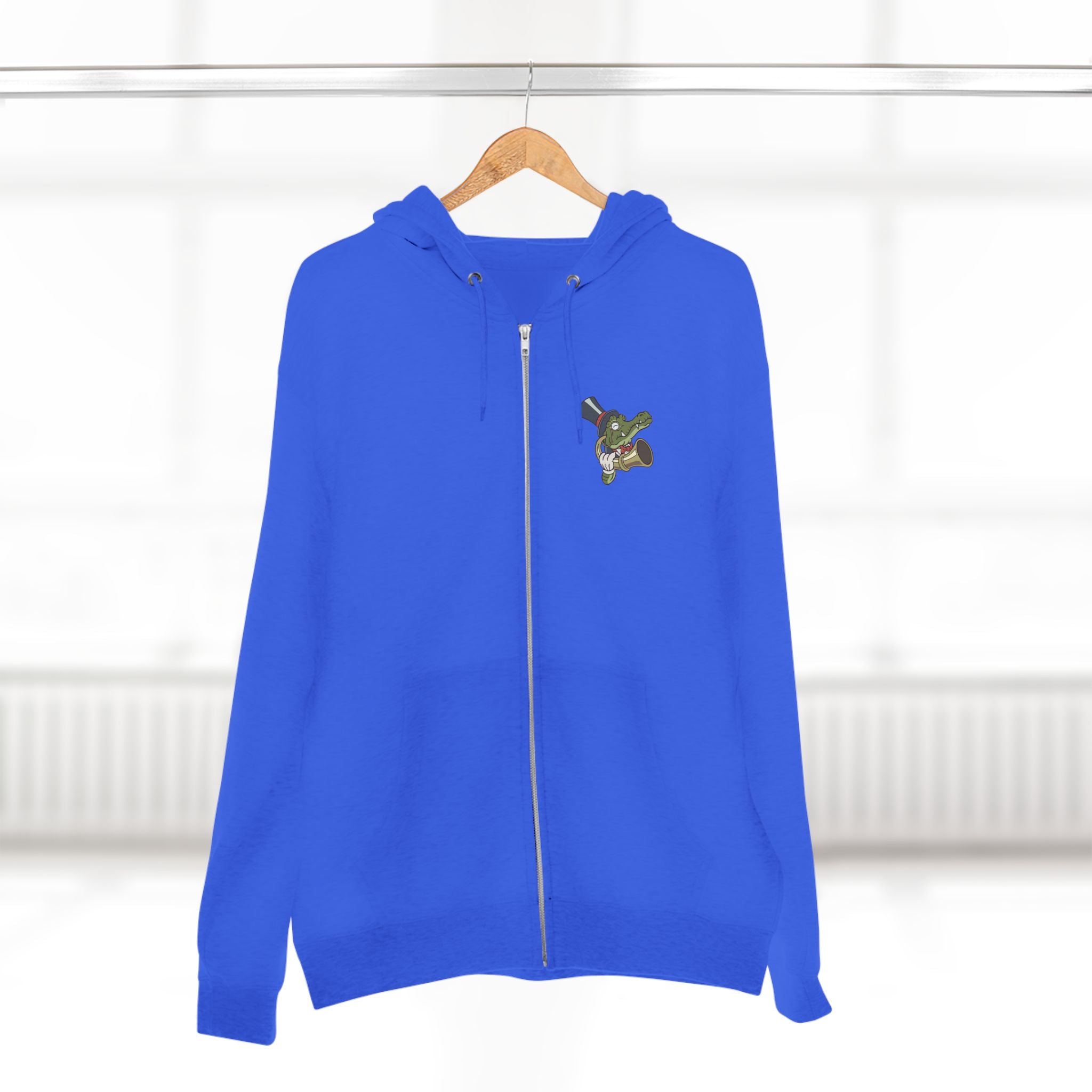 Deaf Crocodile Premium full zip hoodie