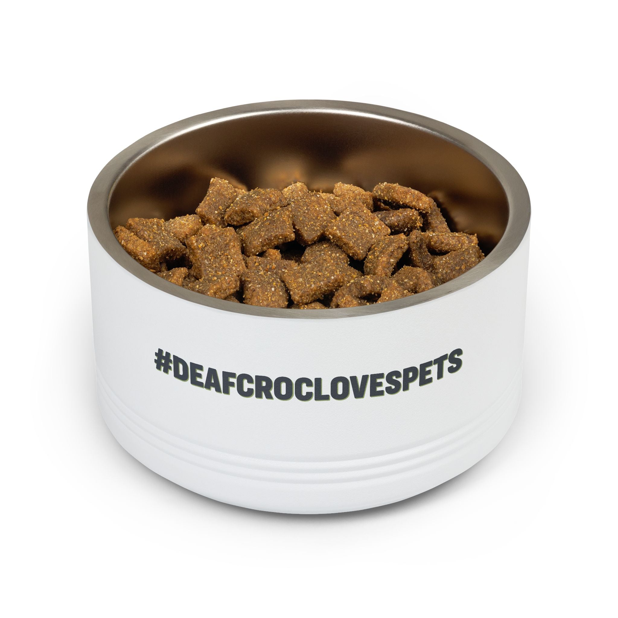 Deaf Crocodile Pet Bowl, 18oz