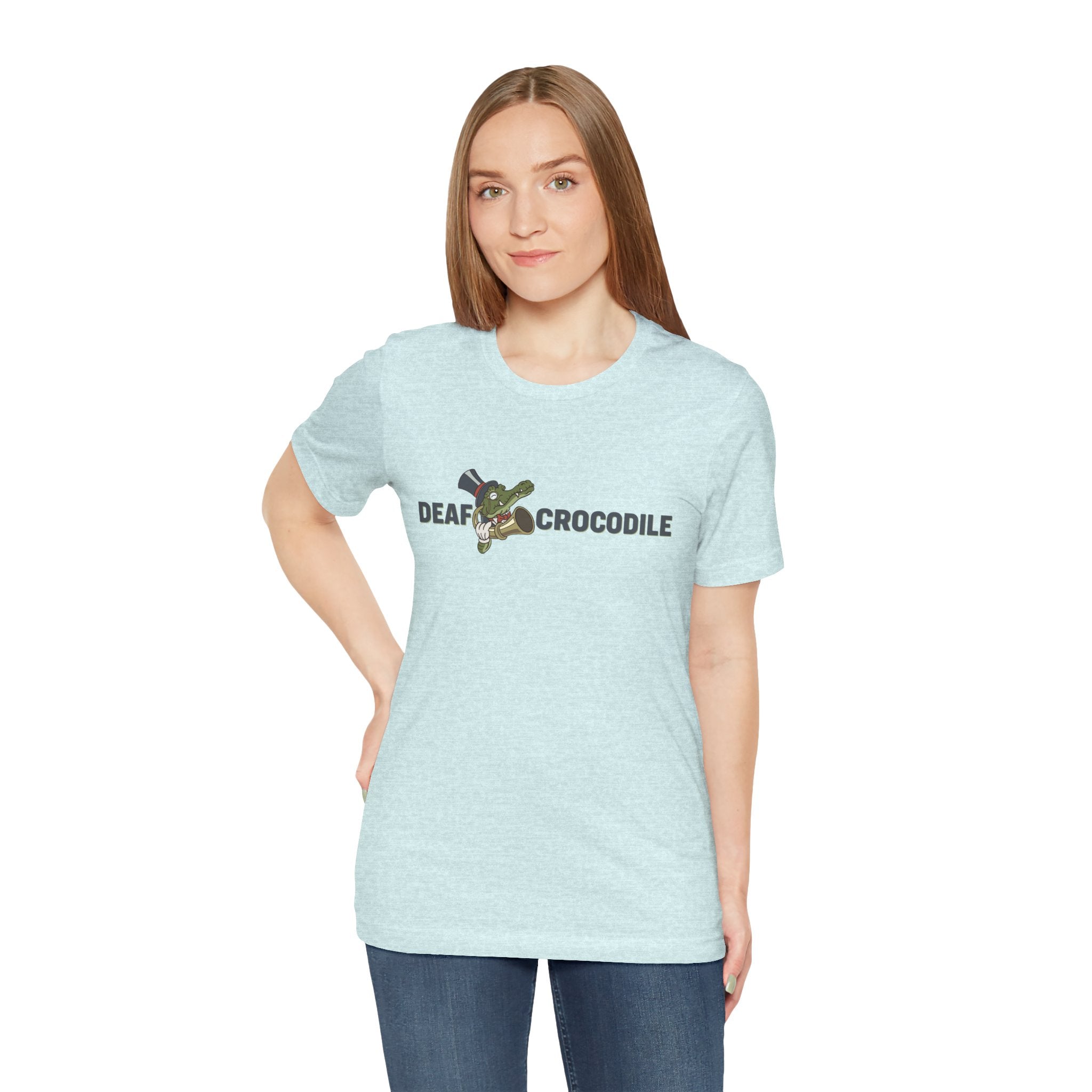 Deaf Crocodile Bella + Canvas 3001 Tee