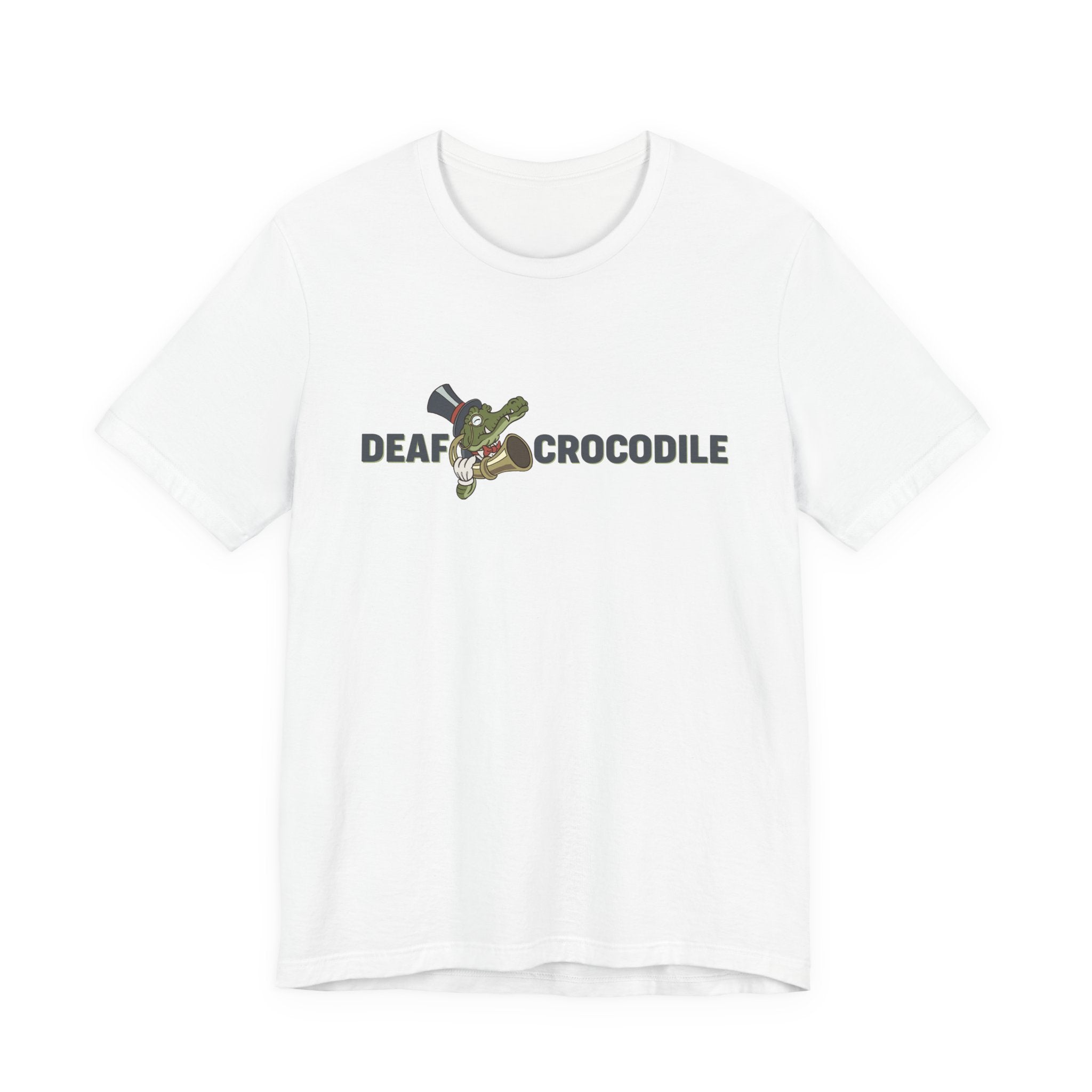 Deaf Crocodile Bella + Canvas 3001 Tee