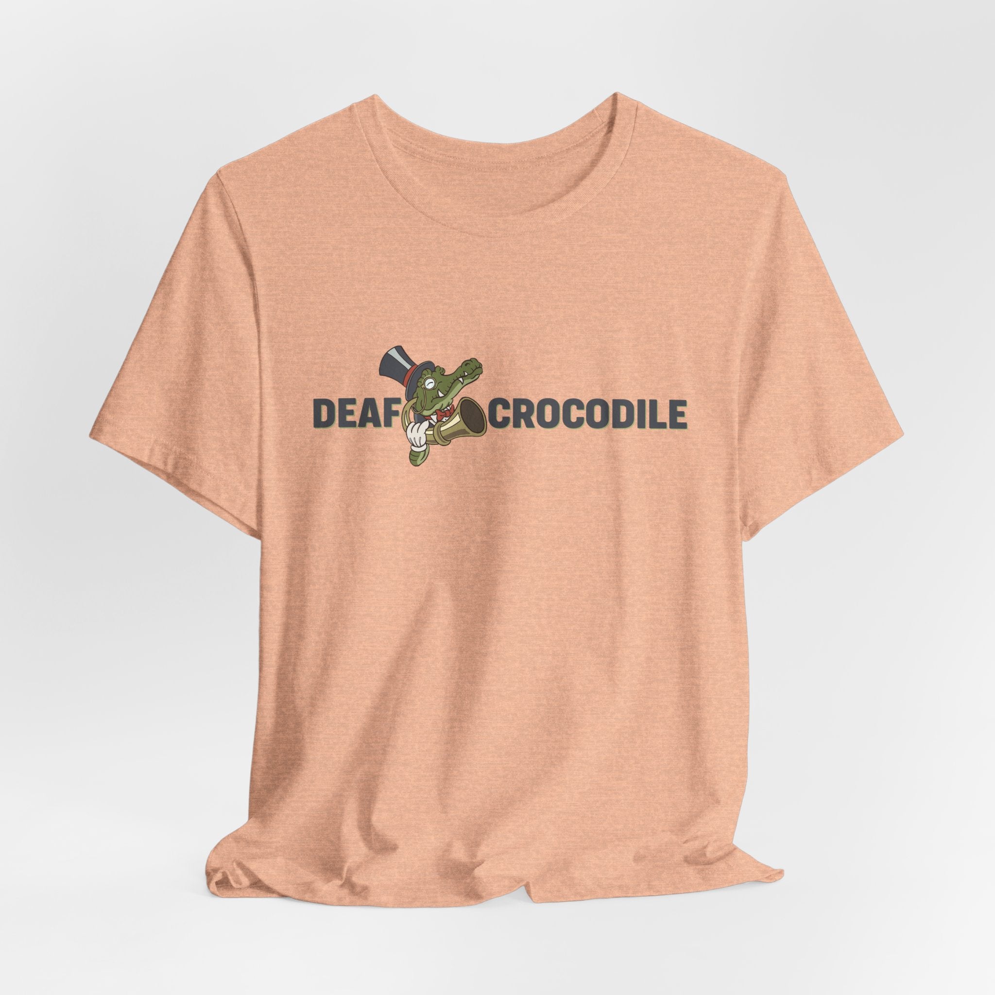 Deaf Crocodile Bella + Canvas 3001 Tee