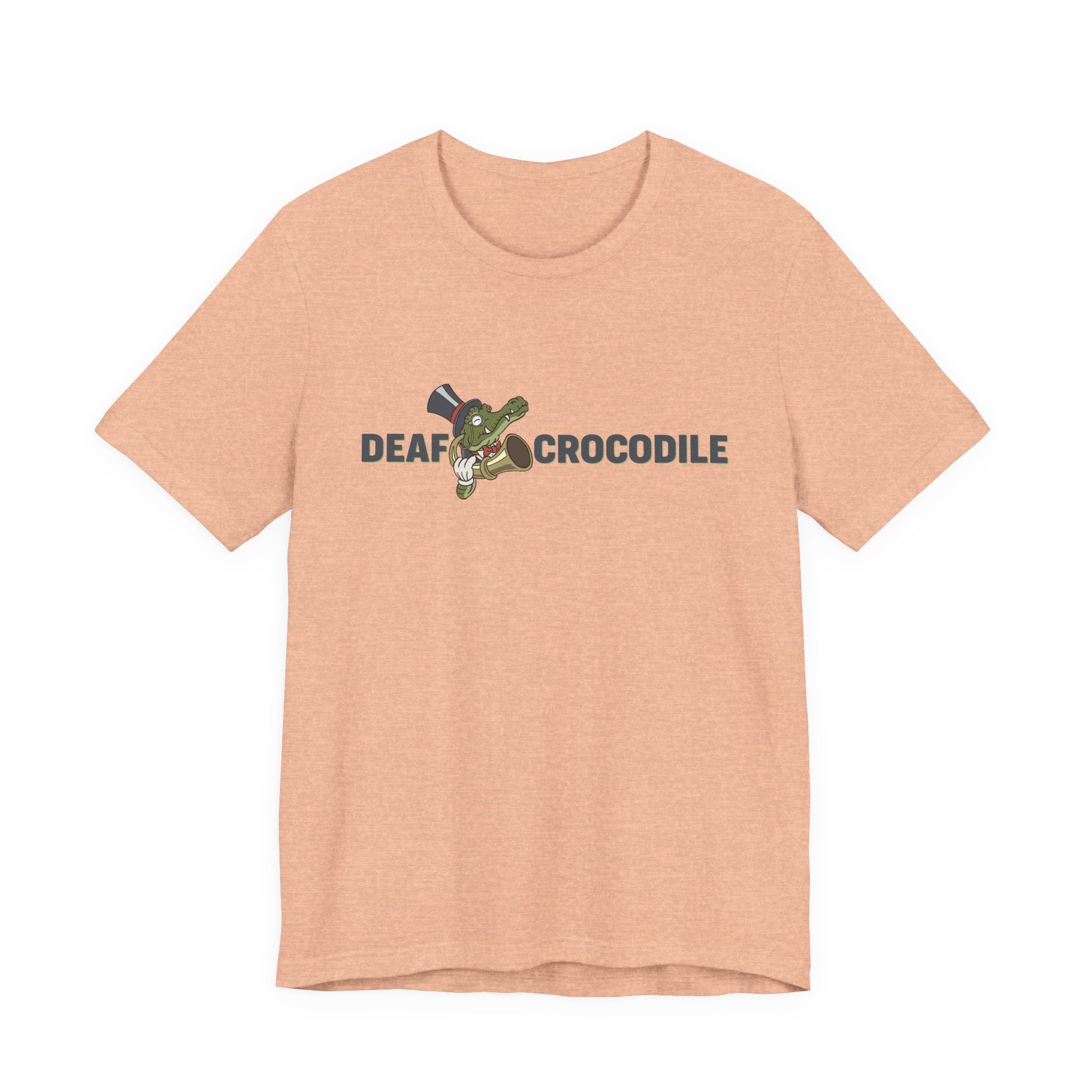 Deaf Crocodile Bella + Canvas 3001 Tee