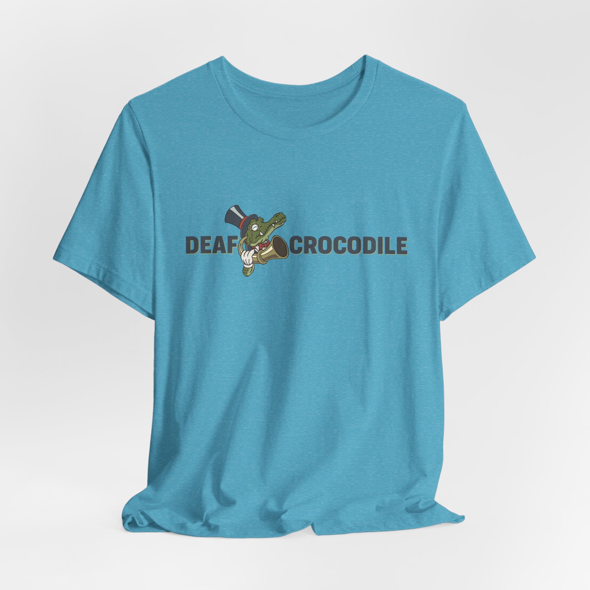 Deaf Crocodile Bella + Canvas 3001 Tee