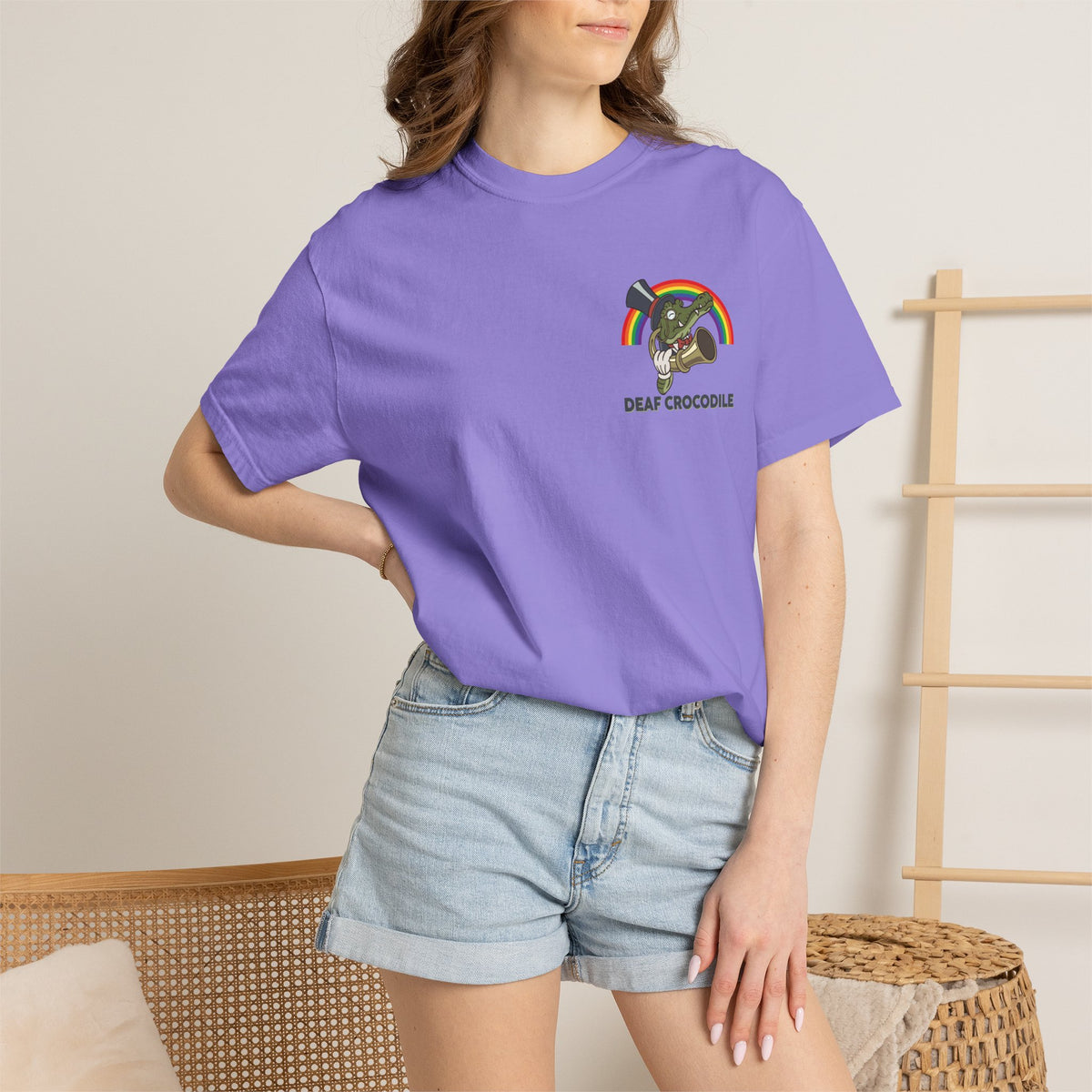 Deaf Crocodile Pride T-Shirt