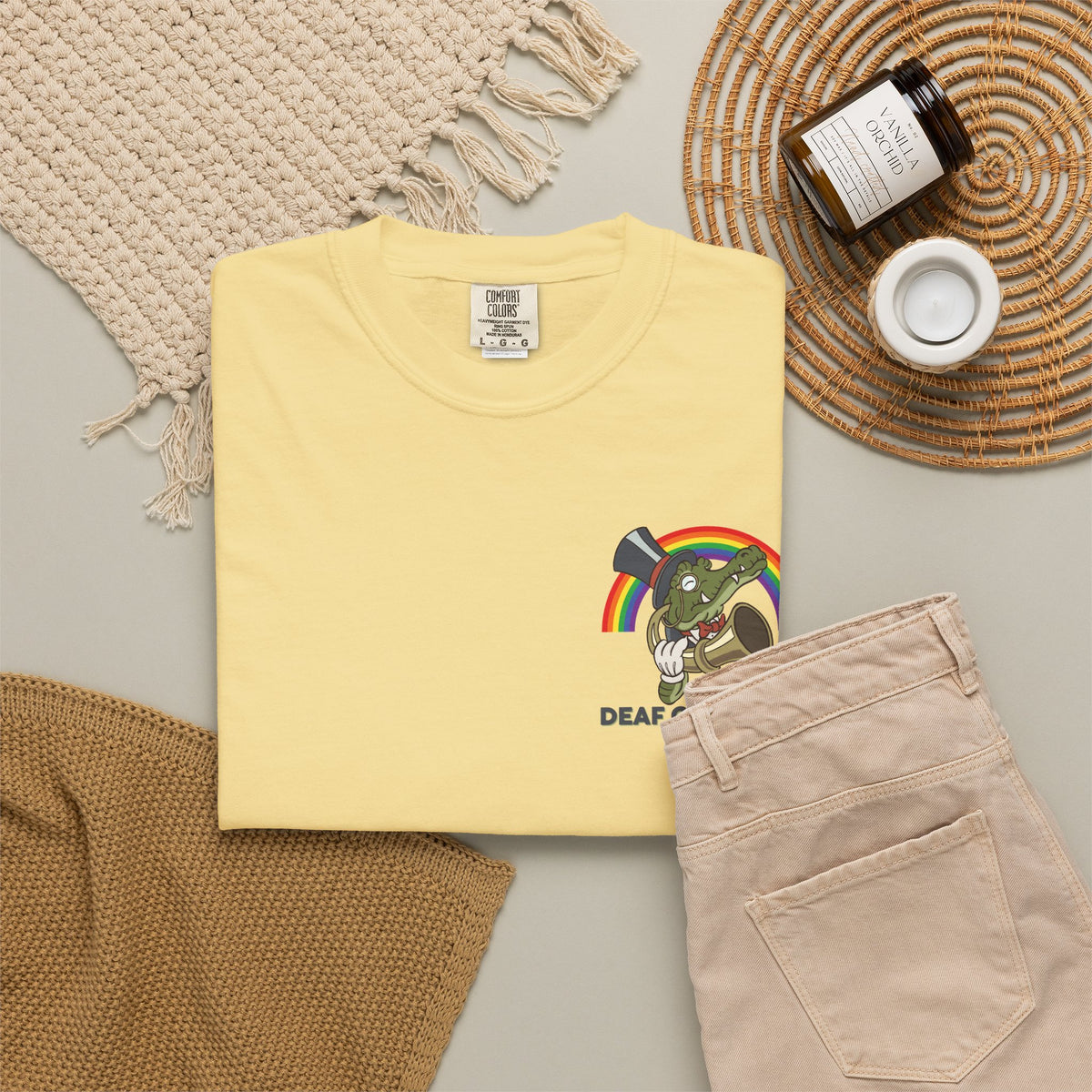 Deaf Crocodile Pride T-Shirt