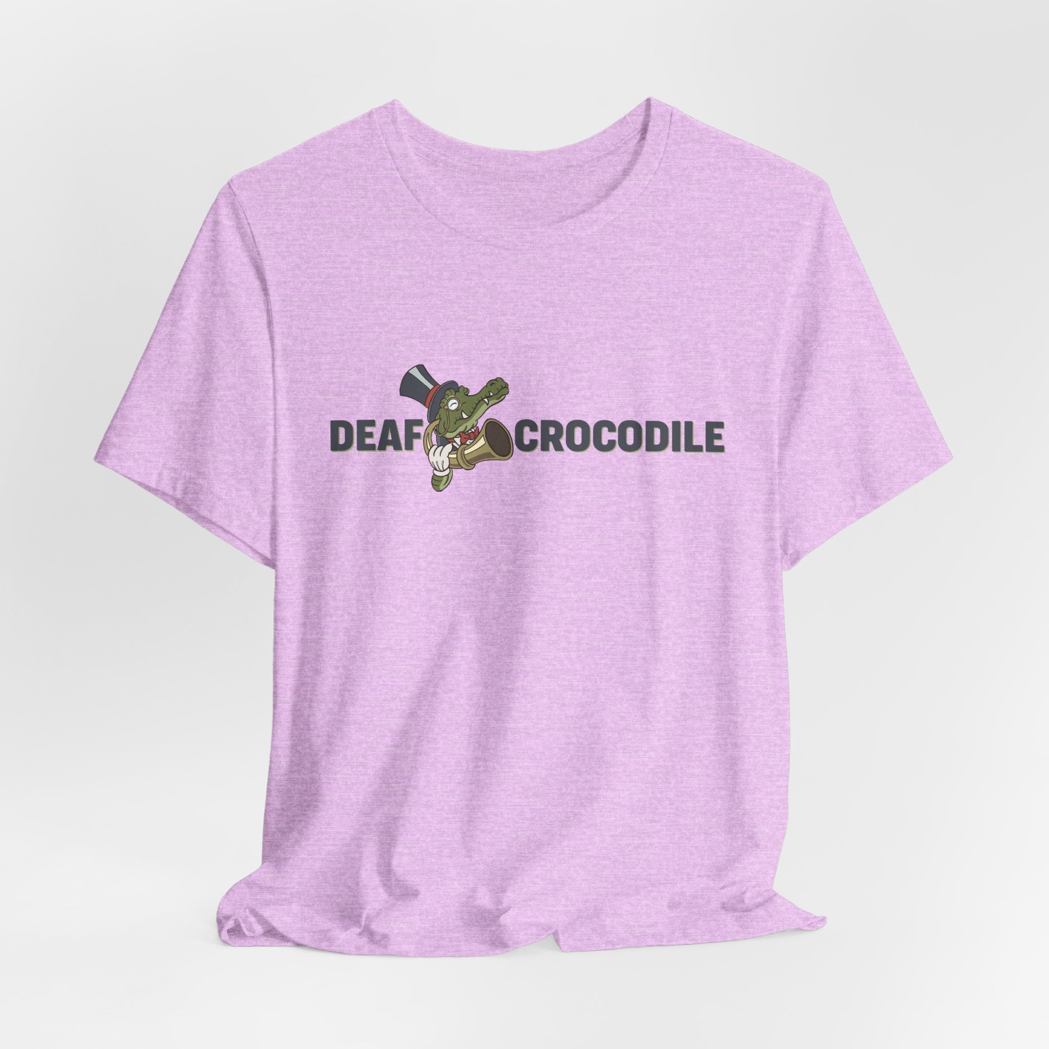 Deaf Crocodile Bella + Canvas 3001 Tee