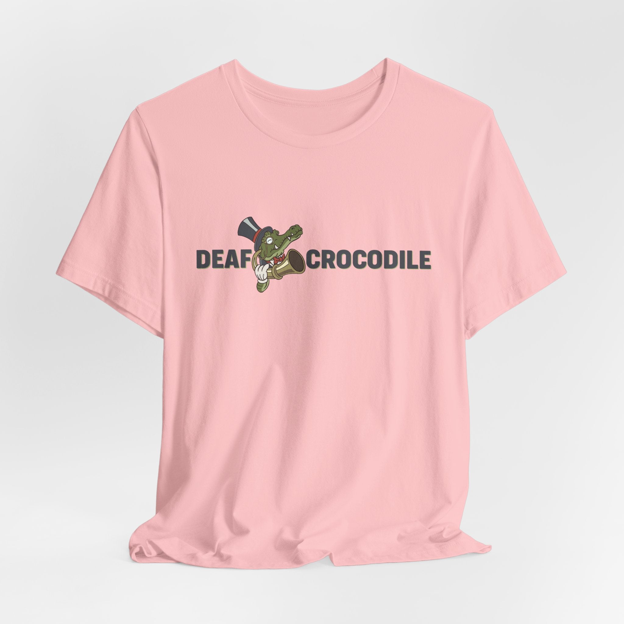 Deaf Crocodile Bella + Canvas 3001 Tee