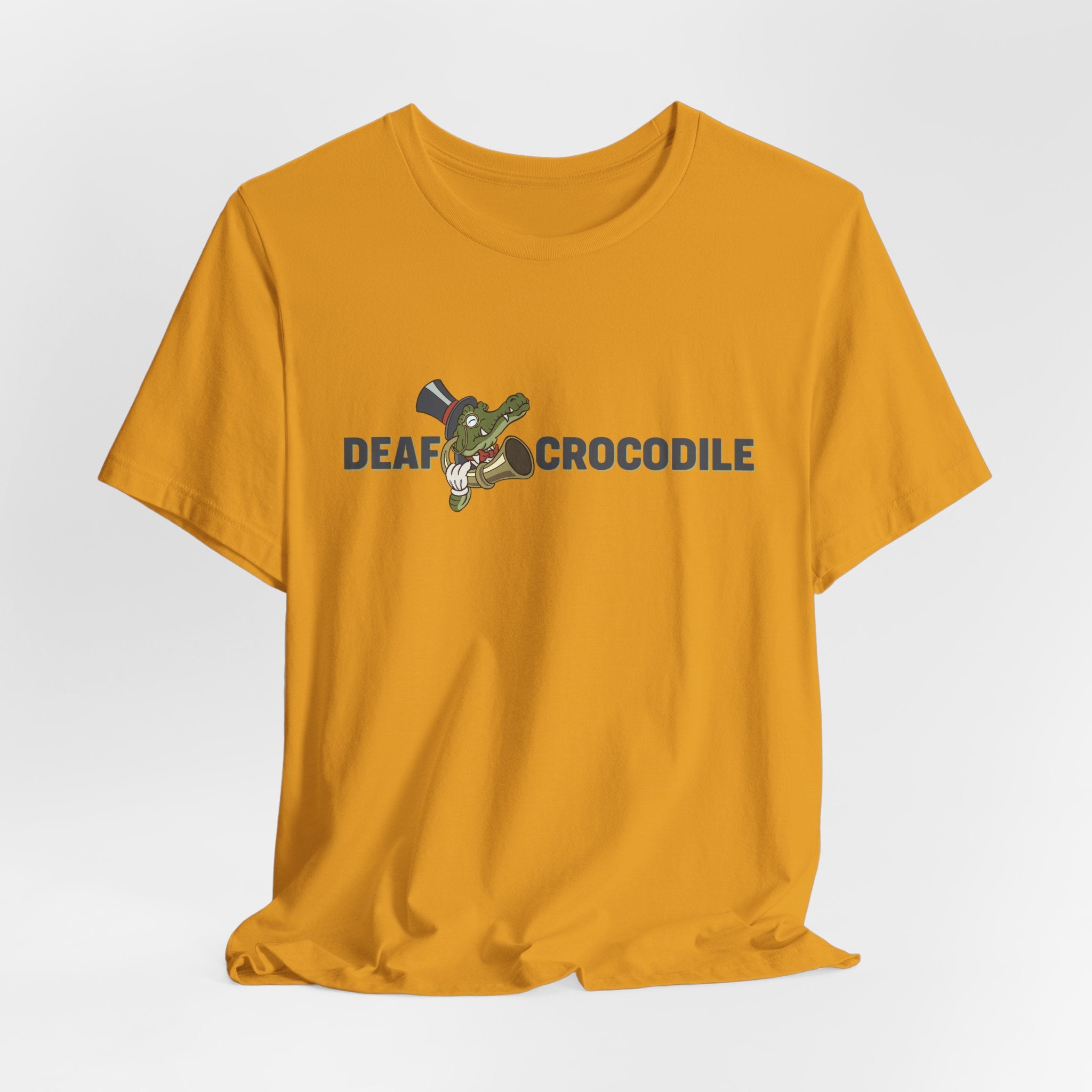 Deaf Crocodile Bella + Canvas 3001 Tee