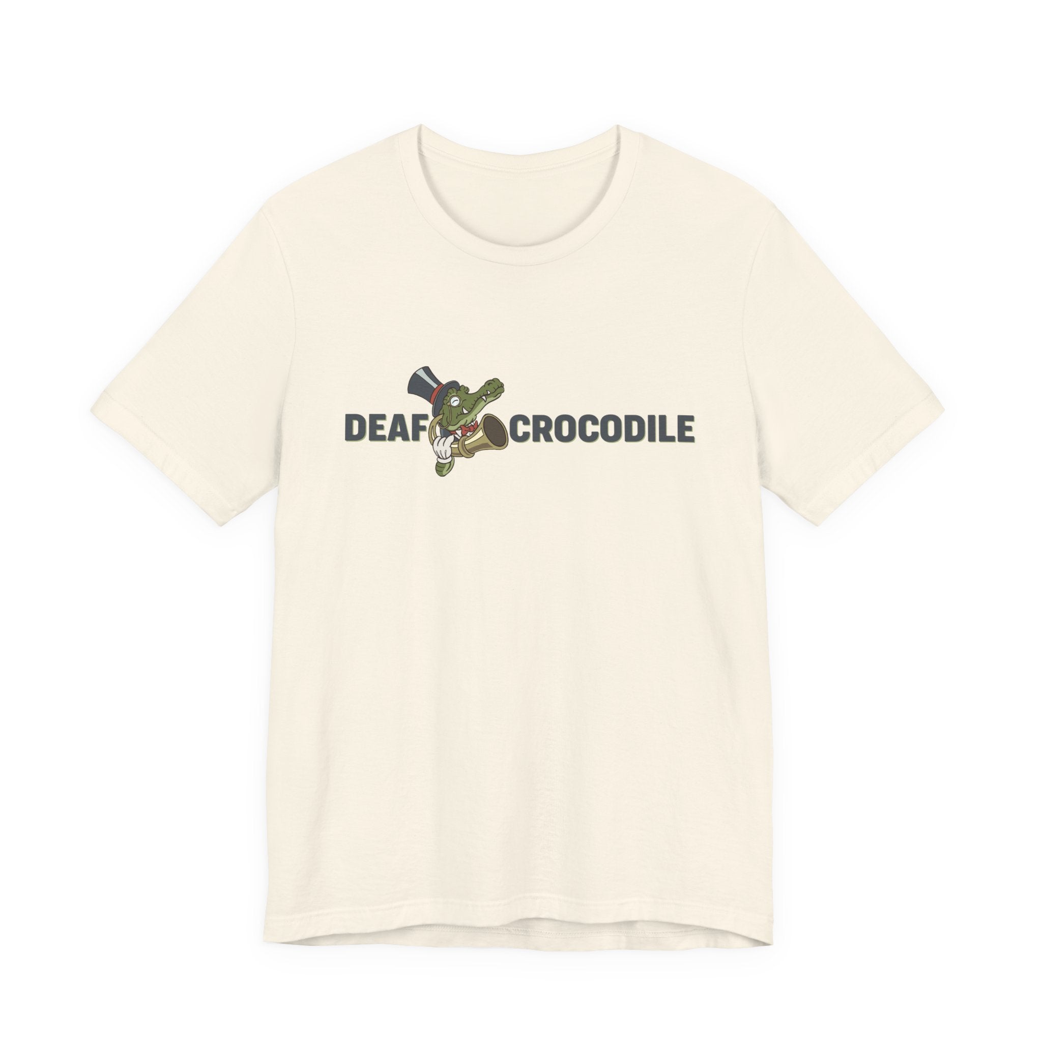 Deaf Crocodile Bella + Canvas 3001 Tee