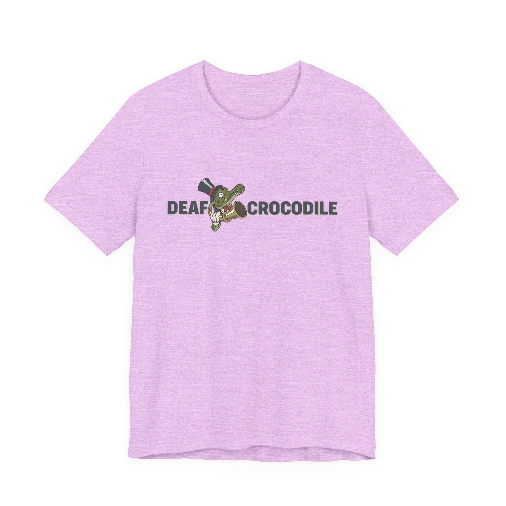 Deaf Crocodile Bella + Canvas 3001 Tee