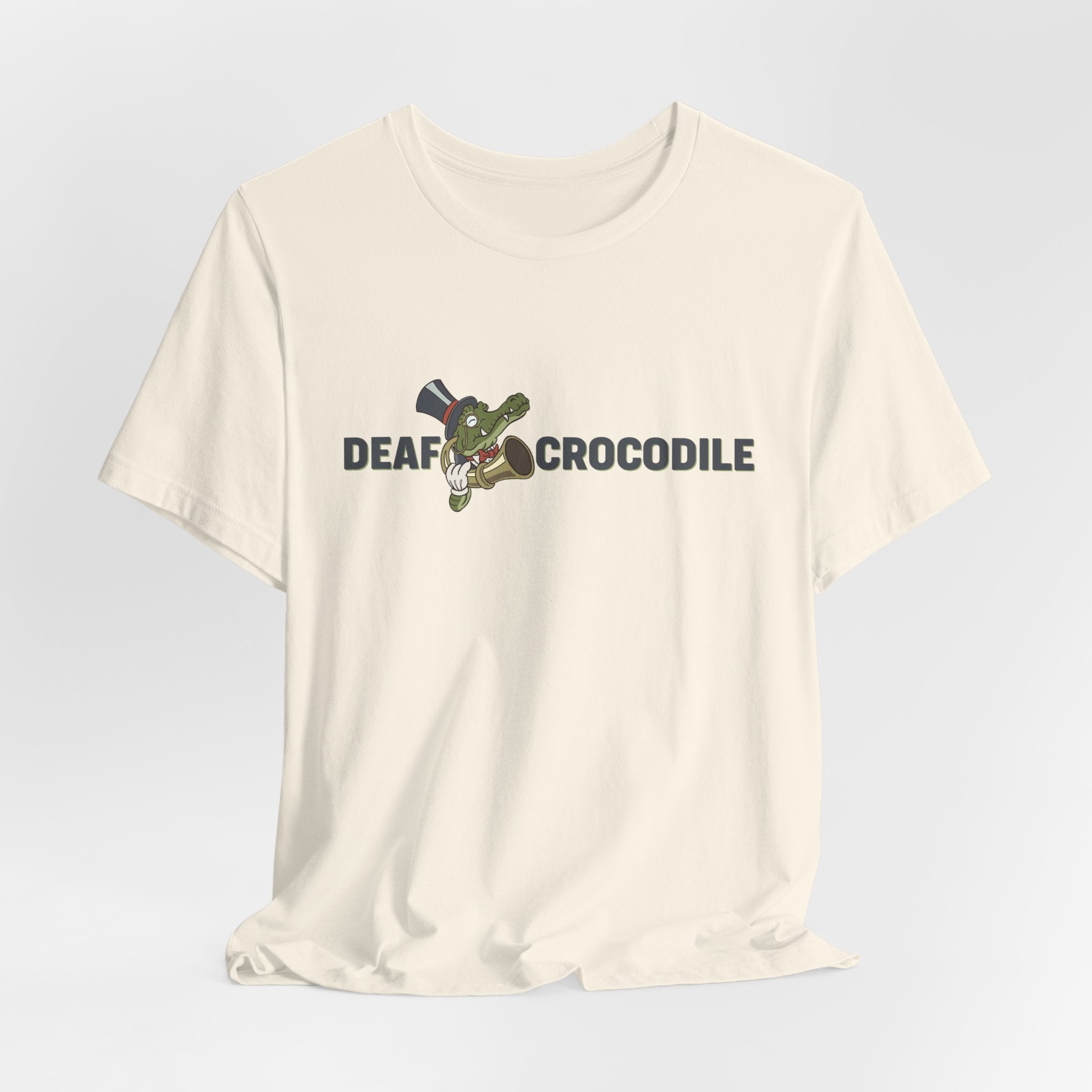 Deaf Crocodile Bella + Canvas 3001 Tee