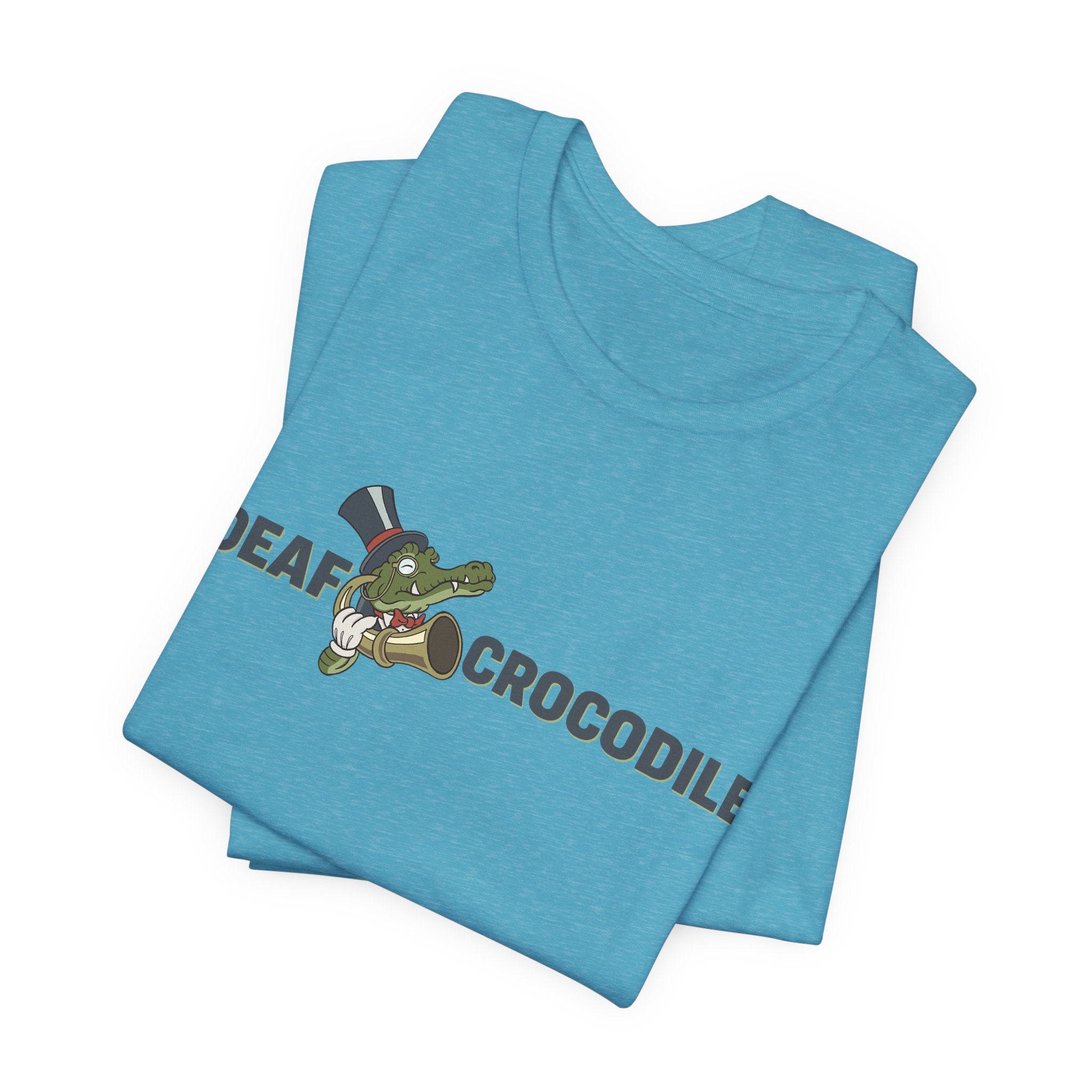 Deaf Crocodile Bella + Canvas 3001 Tee