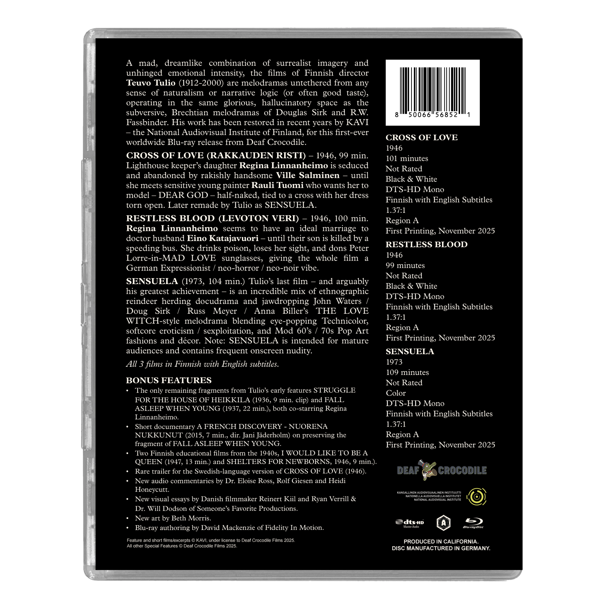 3x Teuvo Tulio - 3-Disc Deluxe Limited Edition (PRE-ORDER)