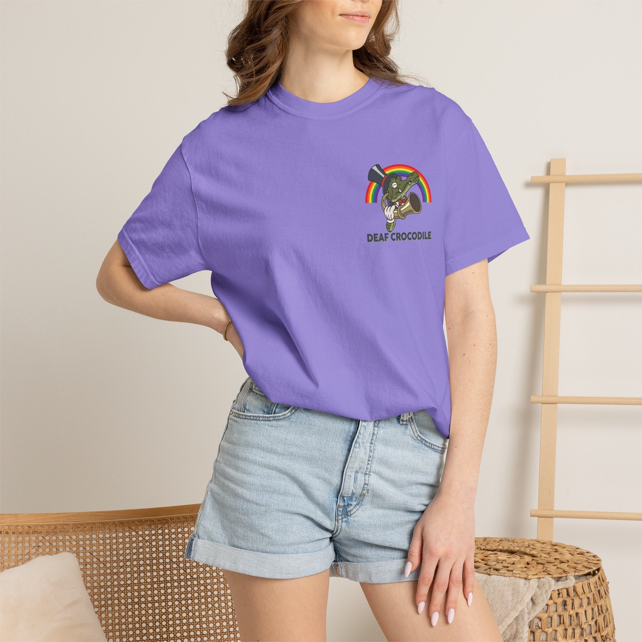Deaf Crocodile Pride T-Shirt