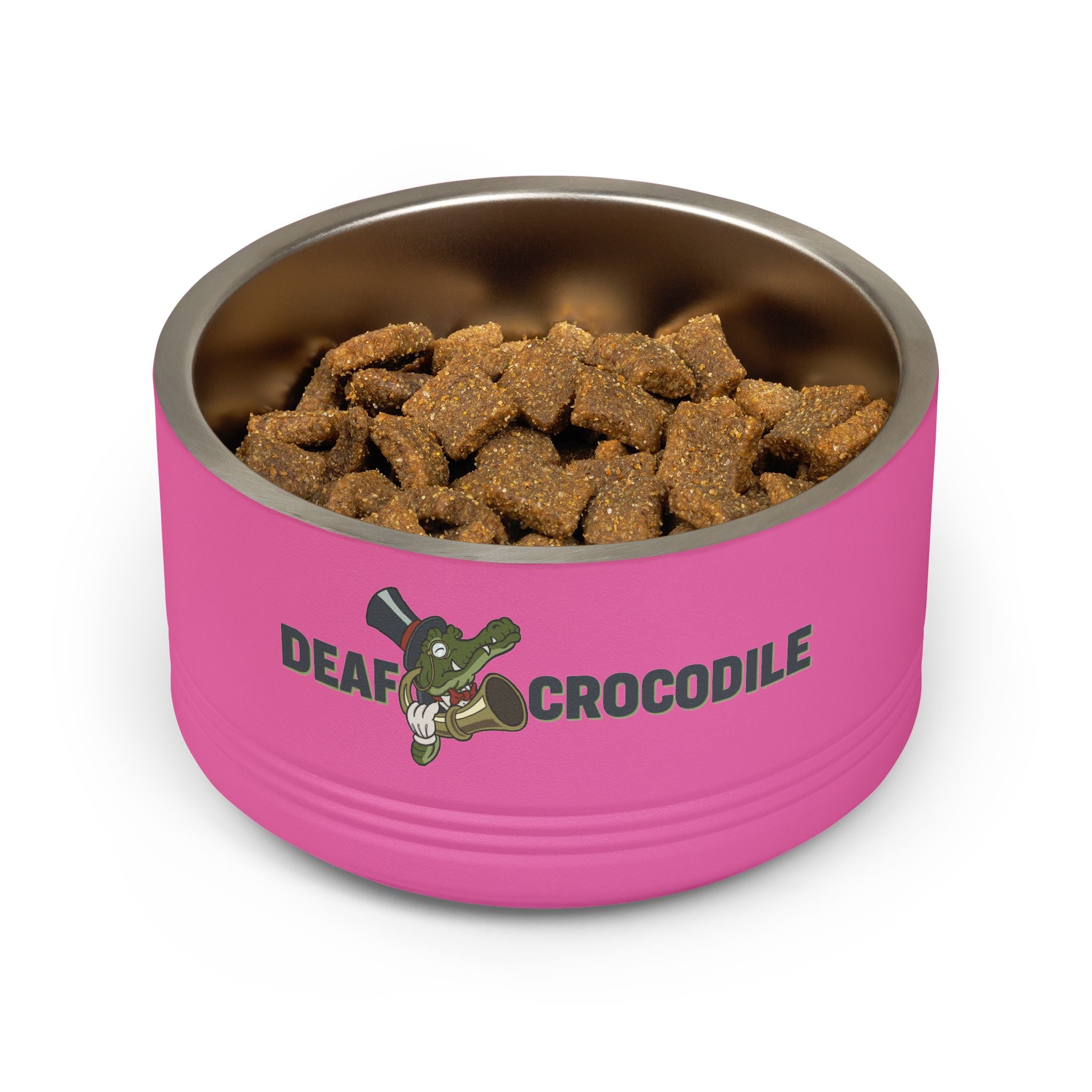 Deaf Crocodile Pet Bowl, 18oz