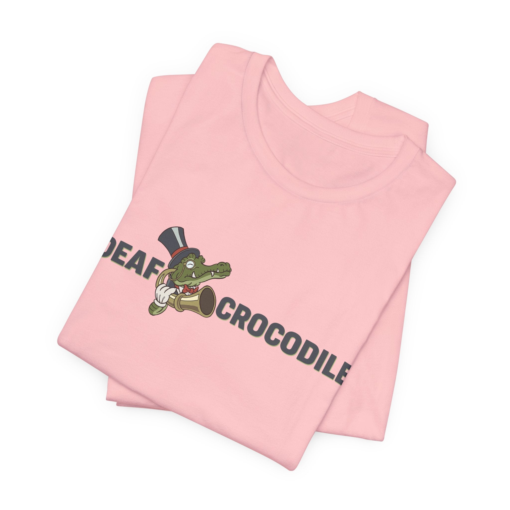 Deaf Crocodile Bella + Canvas 3001 Tee