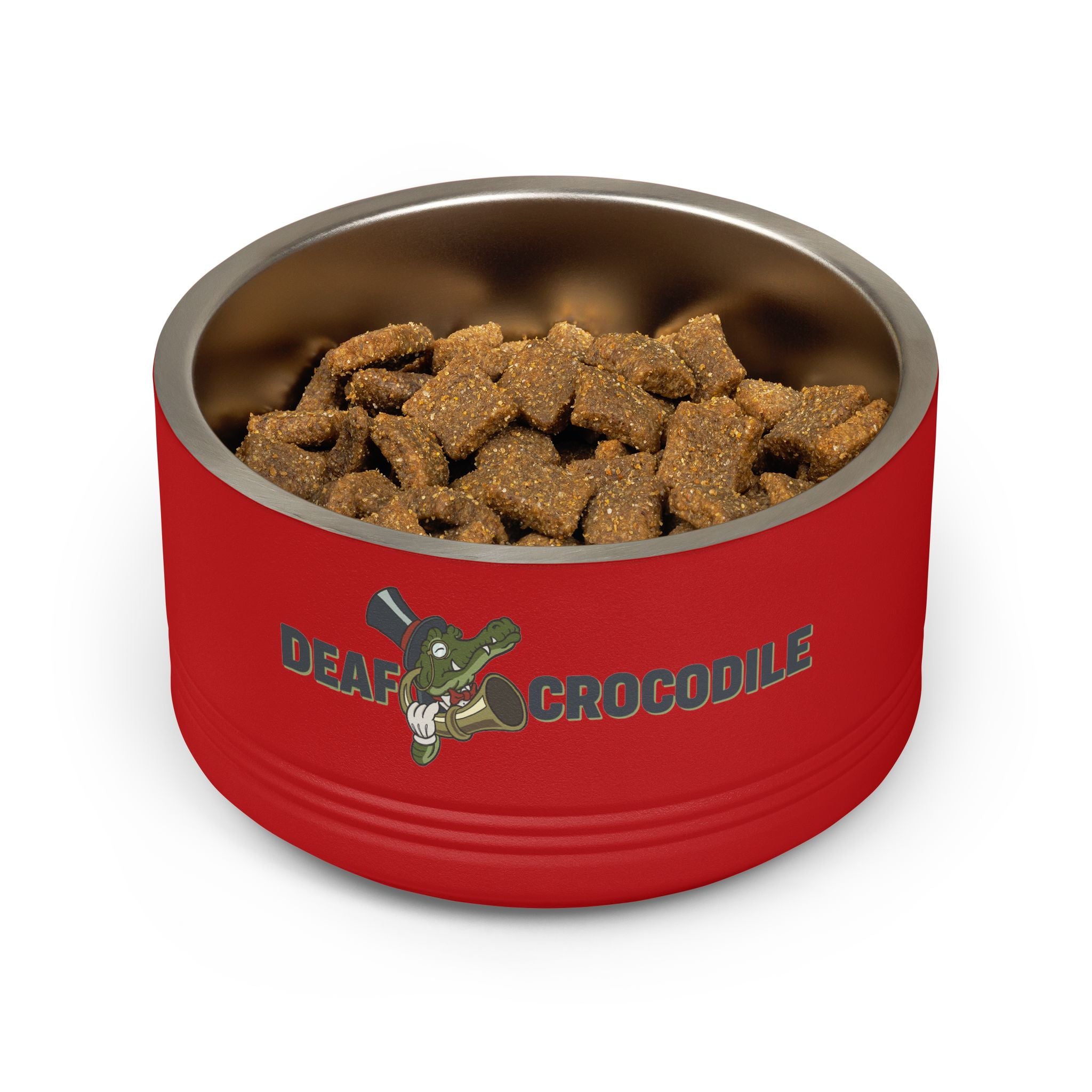 Deaf Crocodile Pet Bowl, 18oz
