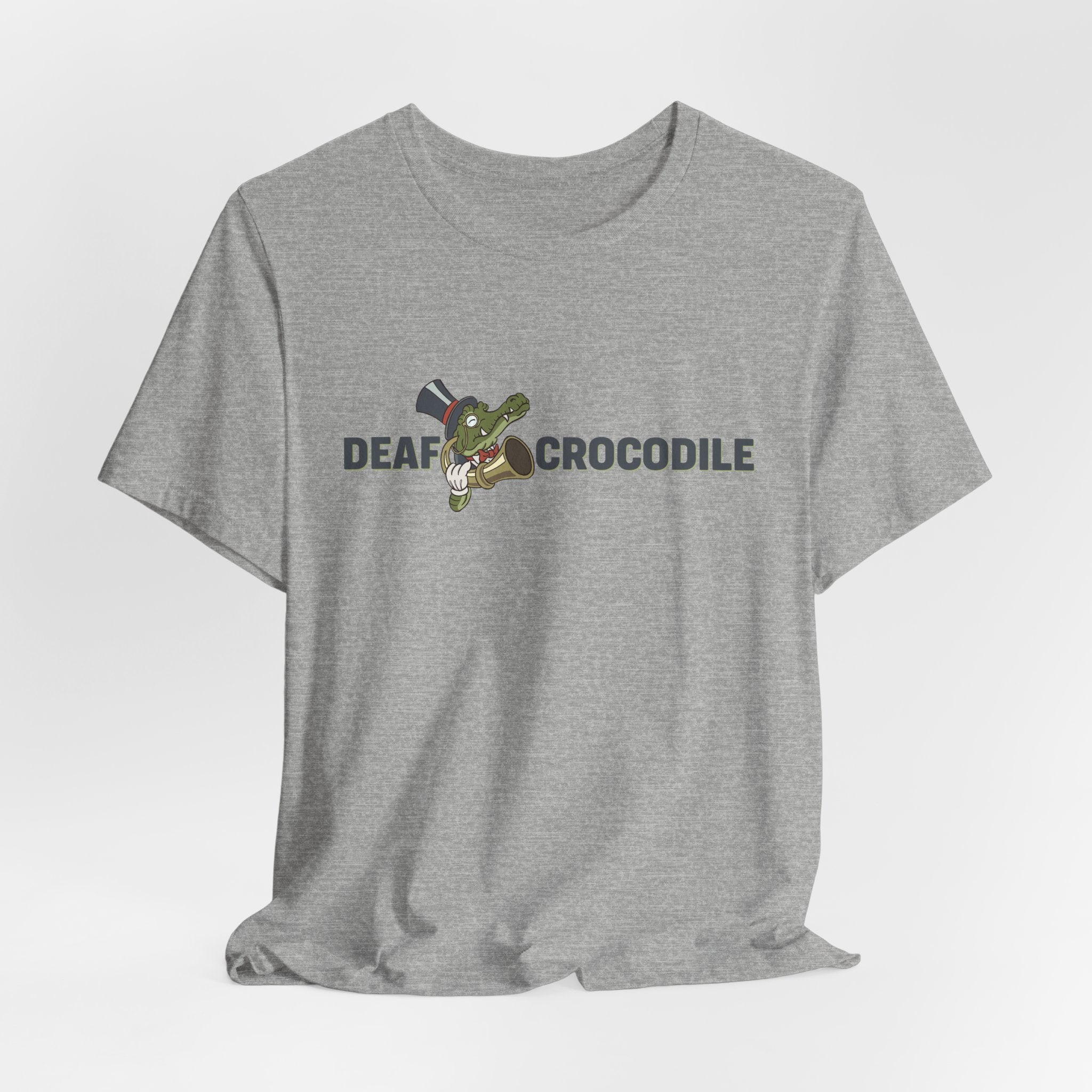 Deaf Crocodile Bella + Canvas 3001 Tee