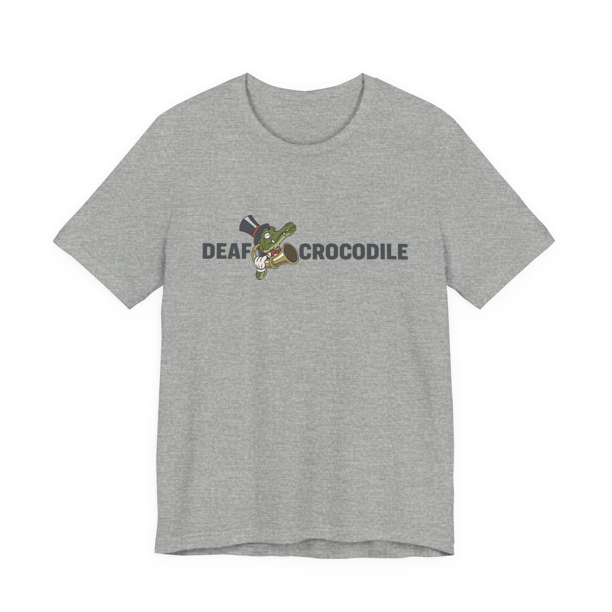 Deaf Crocodile Bella + Canvas 3001 Tee