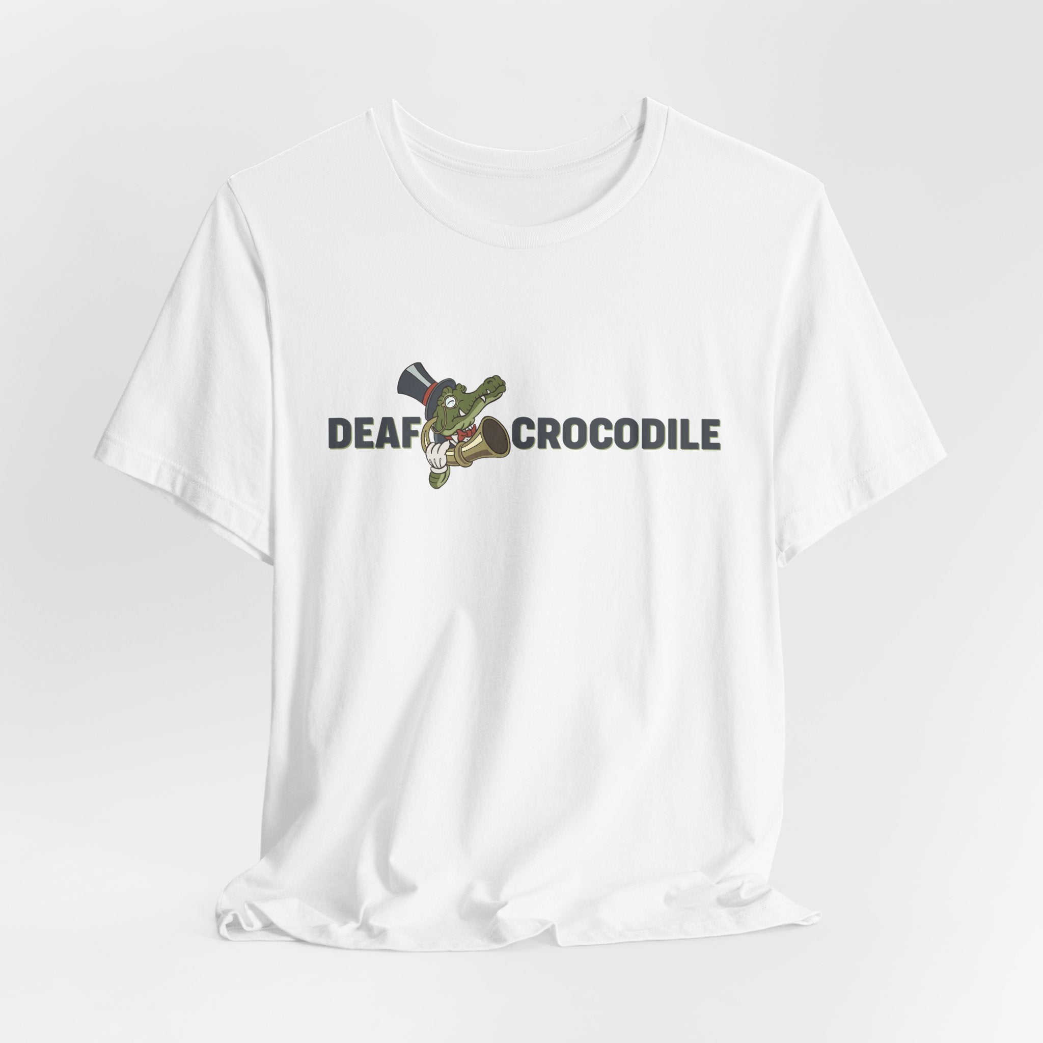 Deaf Crocodile Bella + Canvas 3001 Tee