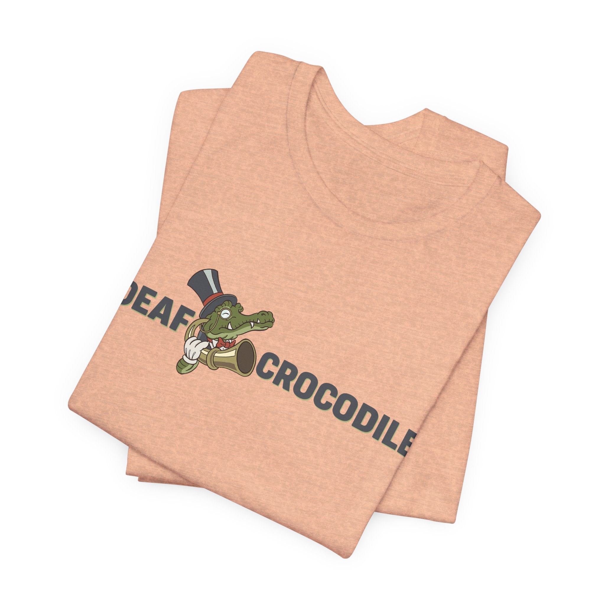 Deaf Crocodile Bella + Canvas 3001 Tee