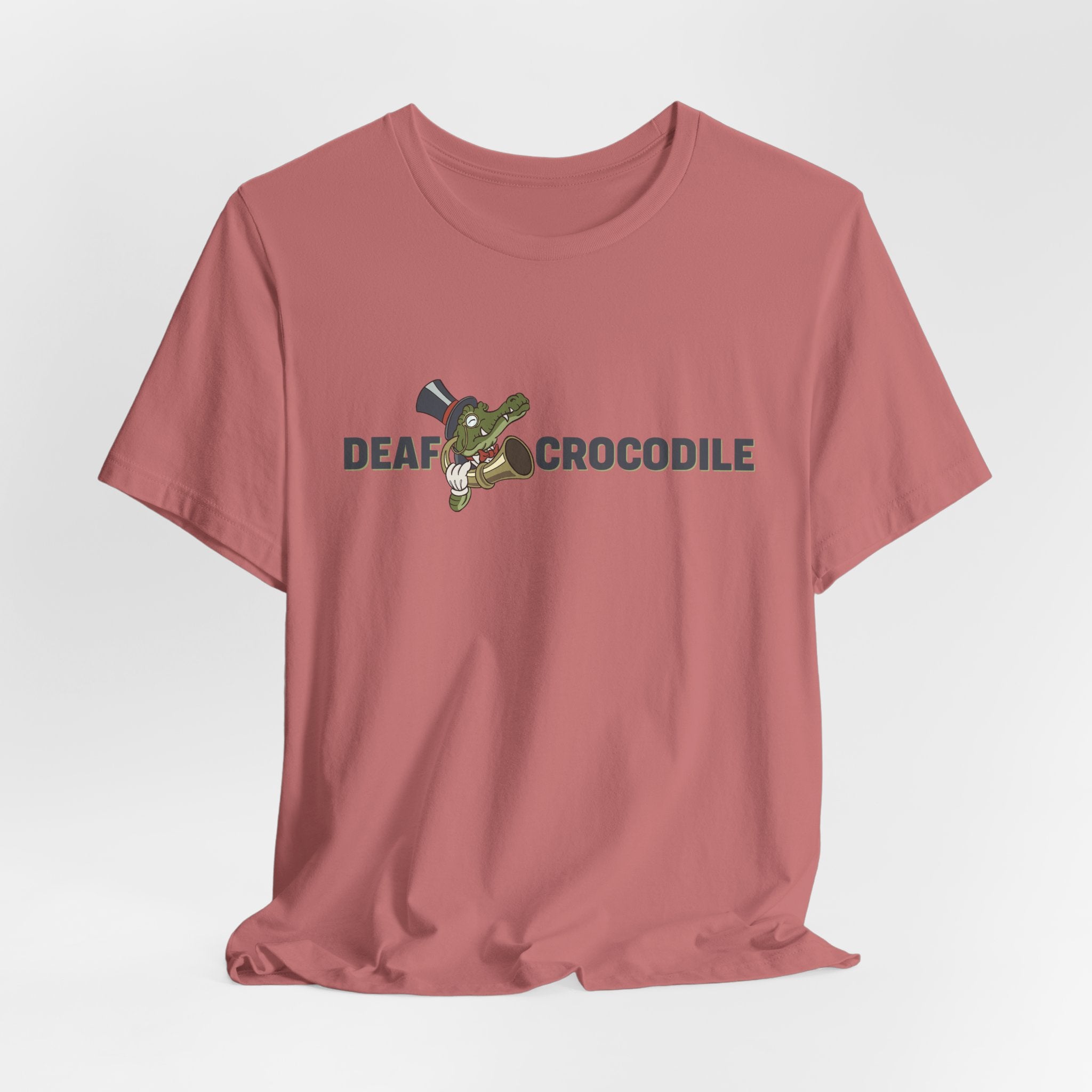 Deaf Crocodile Bella + Canvas 3001 Tee
