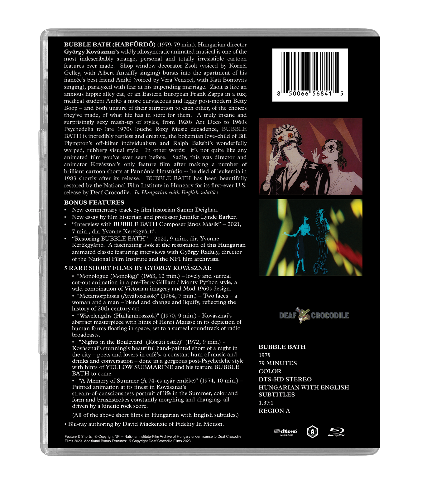 Bubble Bath Blu-ray LIMITED SLIPCOVER