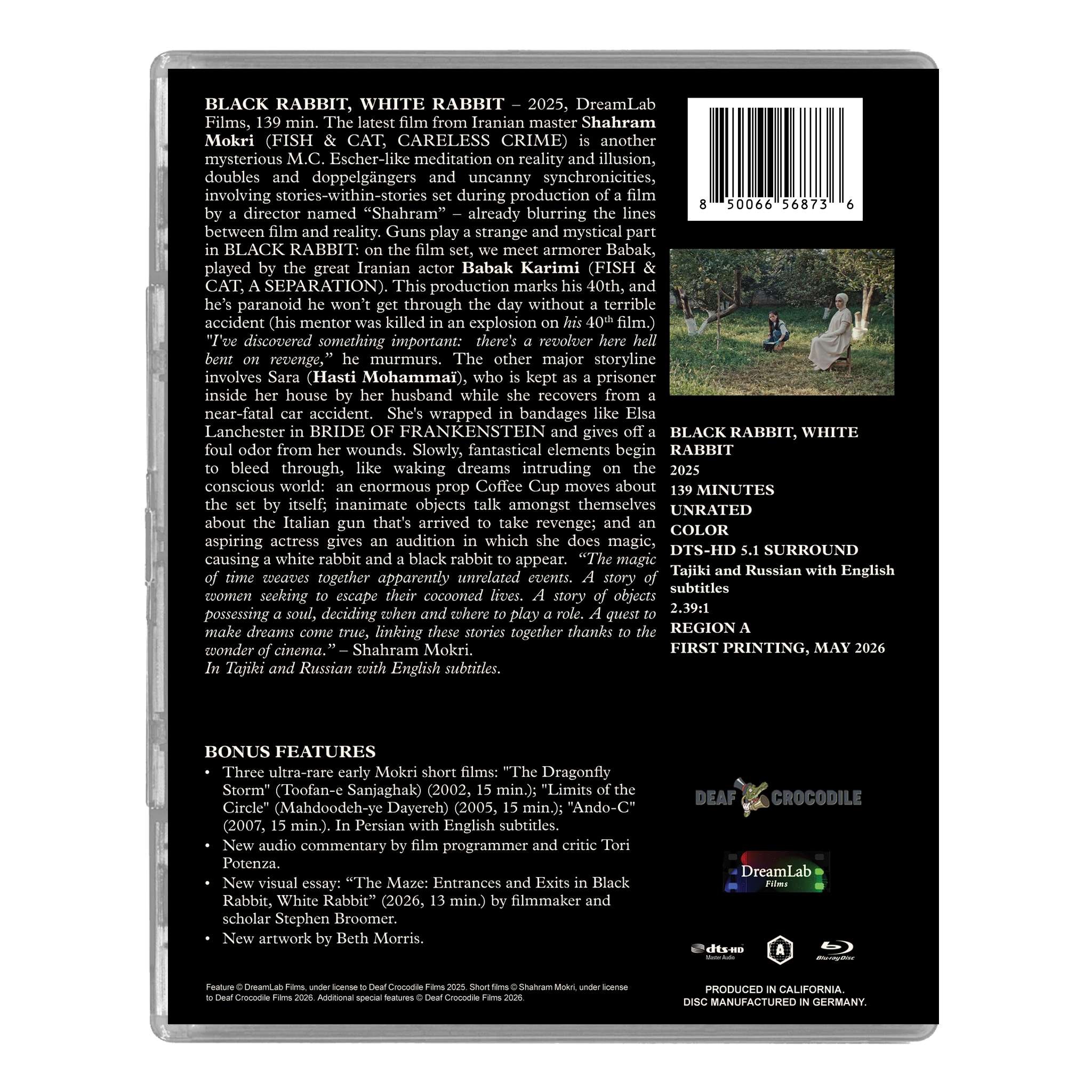 鞘師里保 DAYBREAK & Reflection Blu-ray BLACK RABBIT, WHITE RABBIT DELUXE LIMITED EDITION (PRE-ORDER