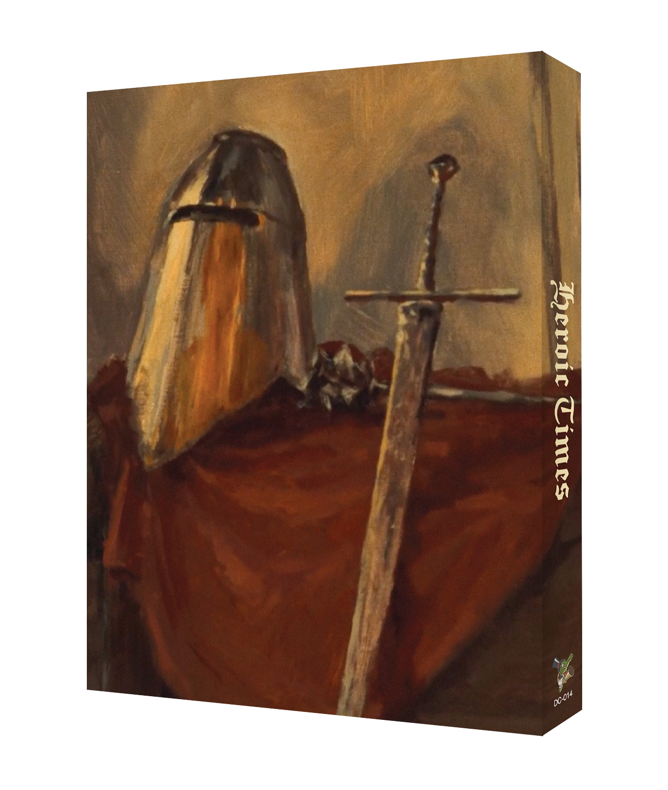 Back of slipcover edition of the HEROIC TIMES blu-ray.