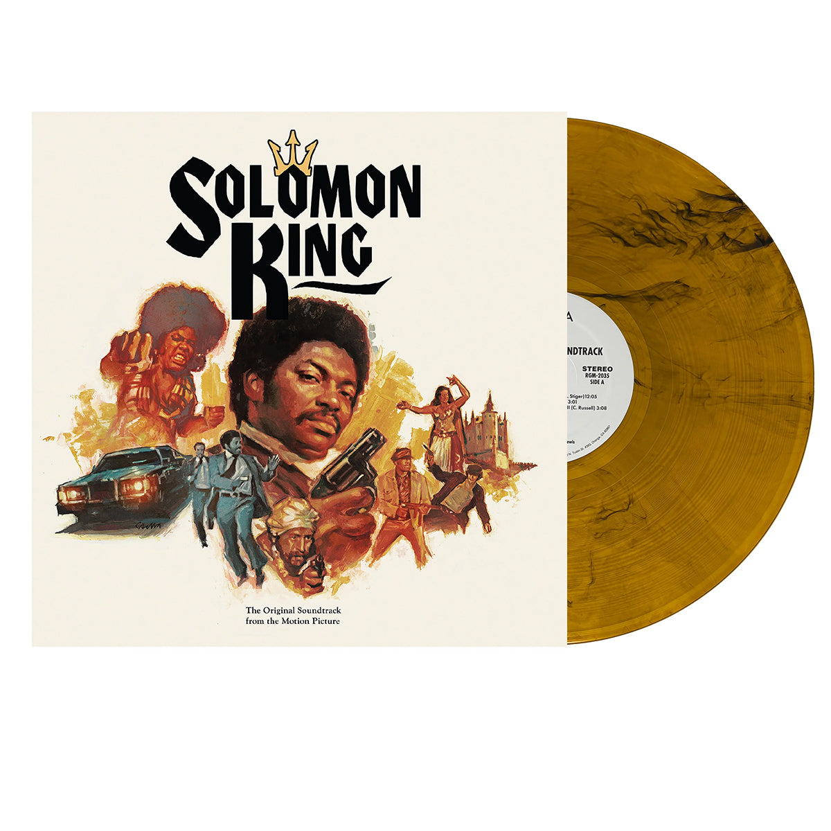Solomon King Vinyl Soundtrack (Tiger Swirl)
