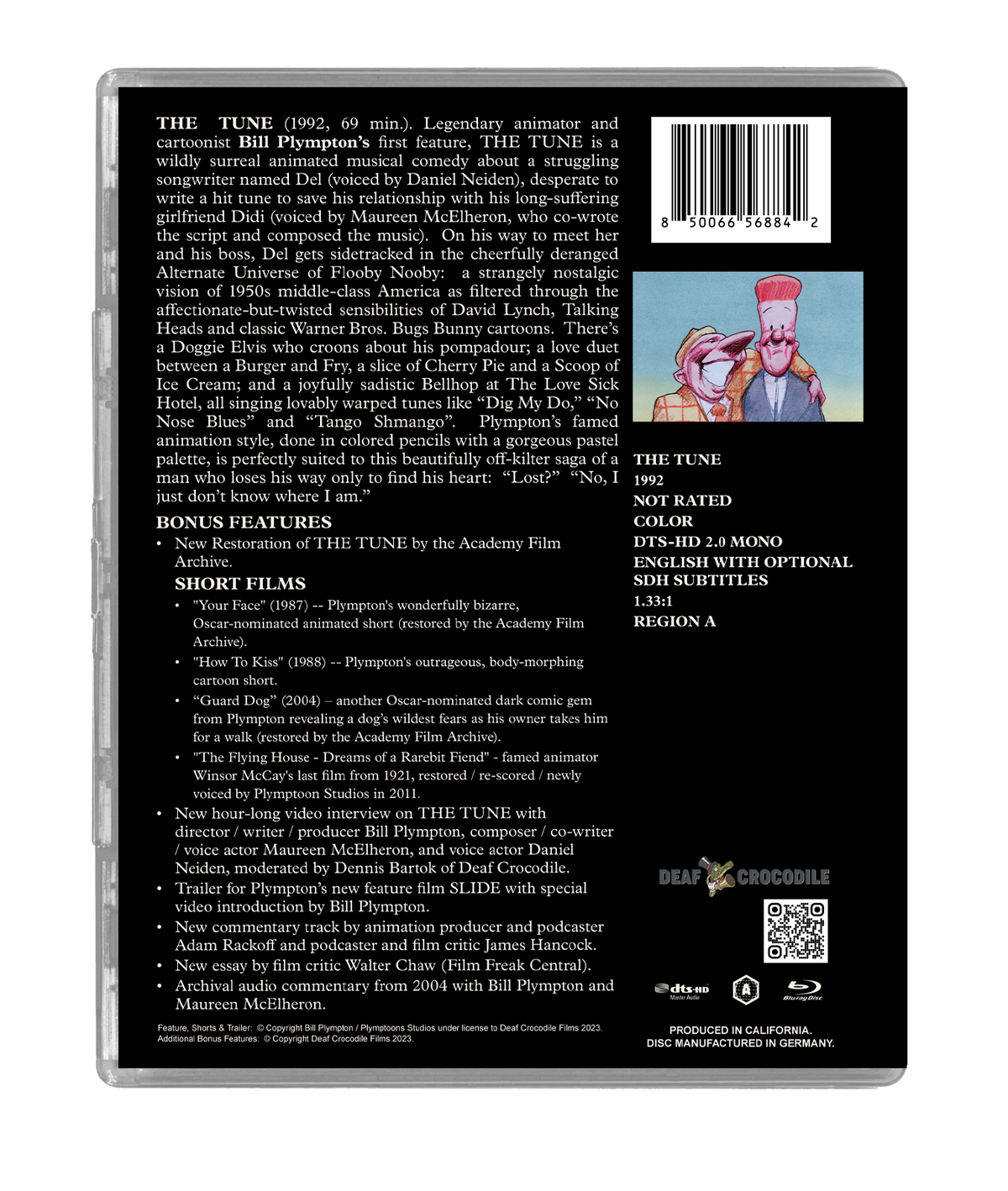 The Tune Blu-ray (VIDEO STORE DAY SLIPCOVER)